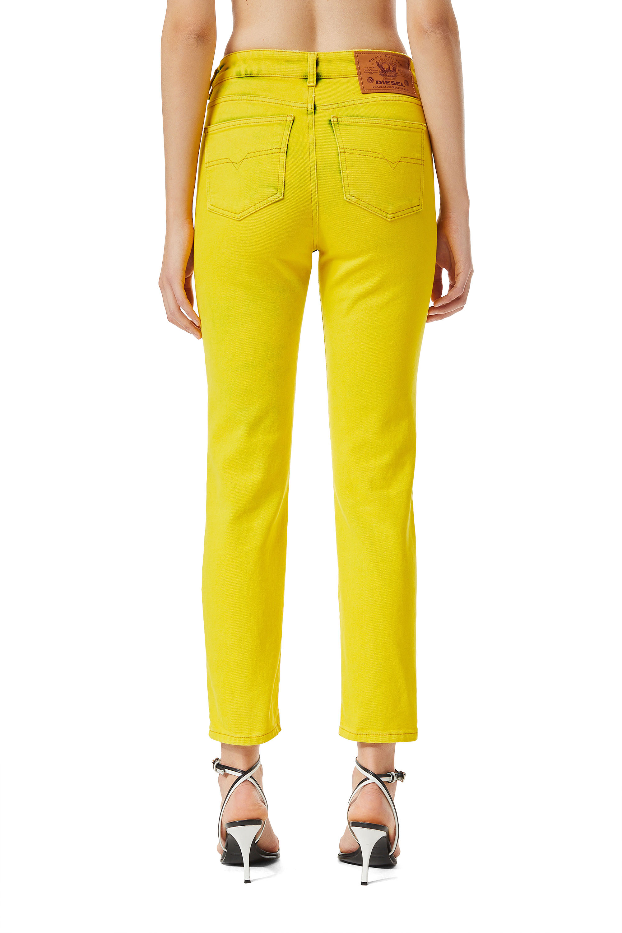 Diesel - 2004 09C95 Tapered Jeans, Giallo - Image 2