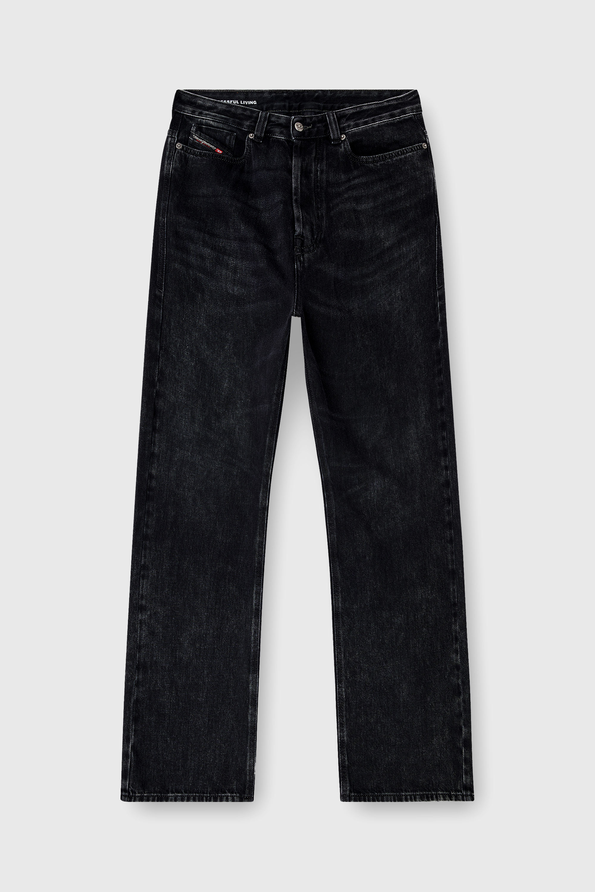 Diesel - Relaxed Jeans 1980 D-Eeper 09P09 Uomo, Nero/Grigio scuro - Image 4