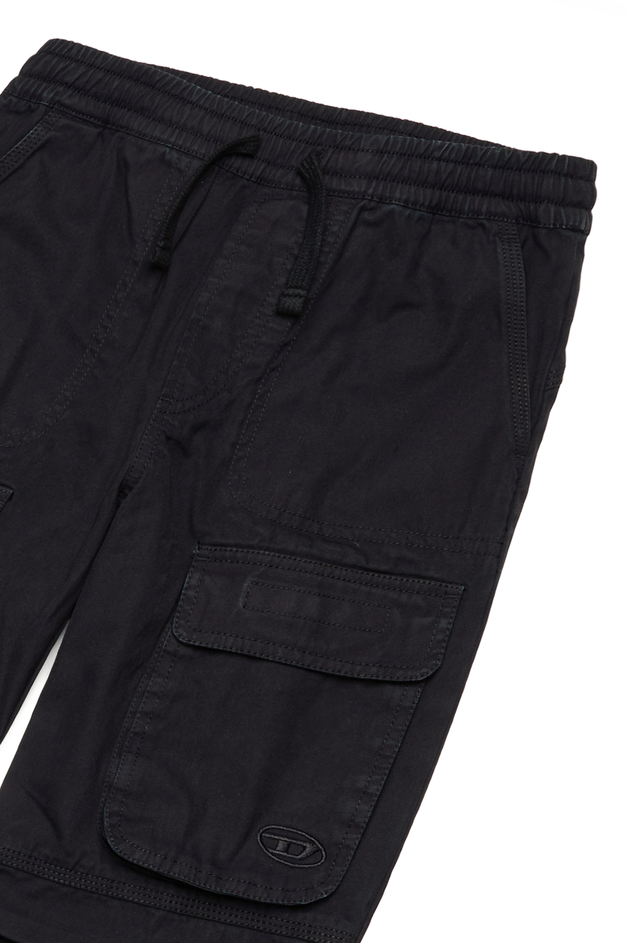 Diesel - PMIRT, Mixte Pantalon cargo en coton in Noir - Image 3