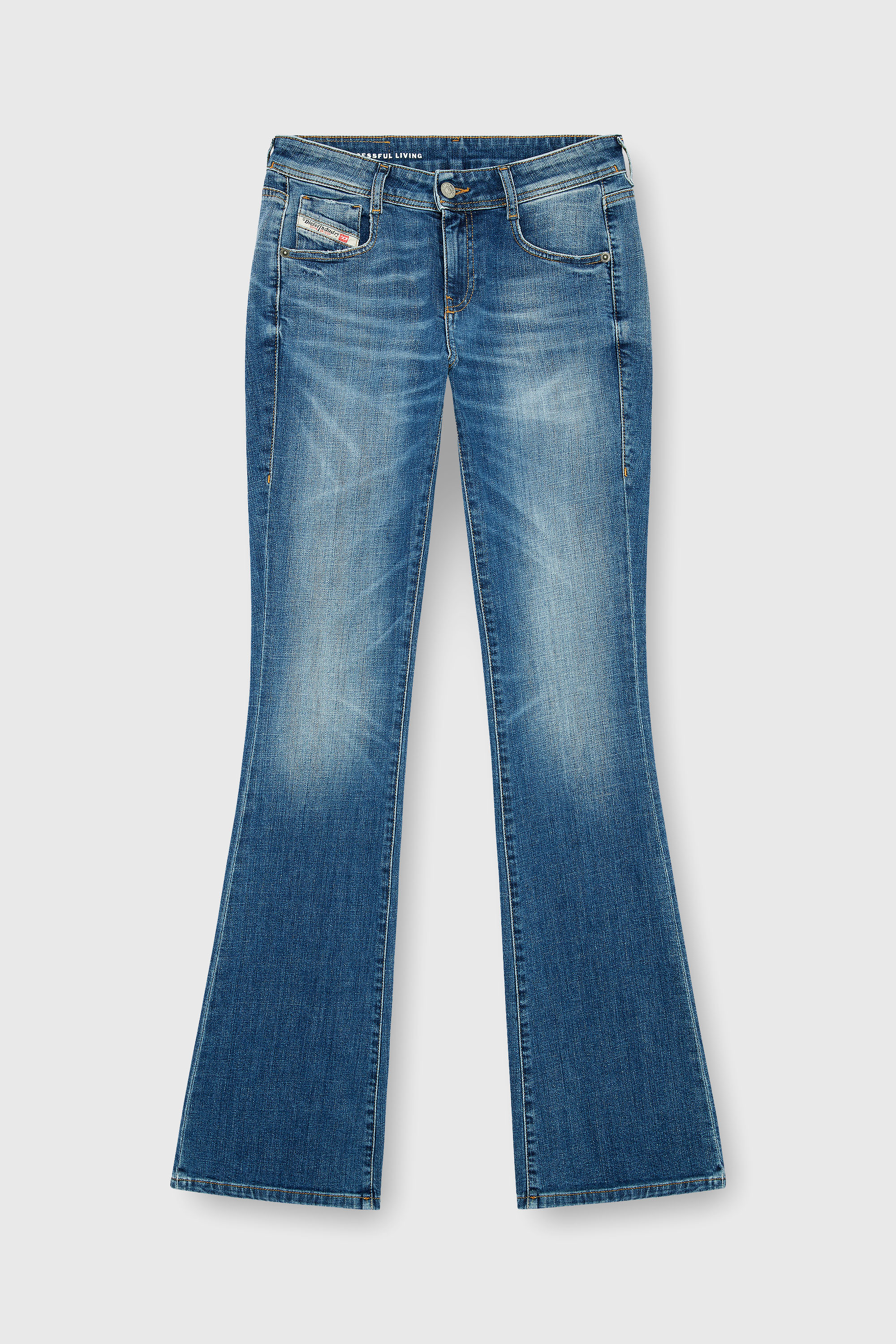 Diesel - Bootcut Jeans 1969 D-Ebbey 09J33 Femme, Bleu moyen - Image 2