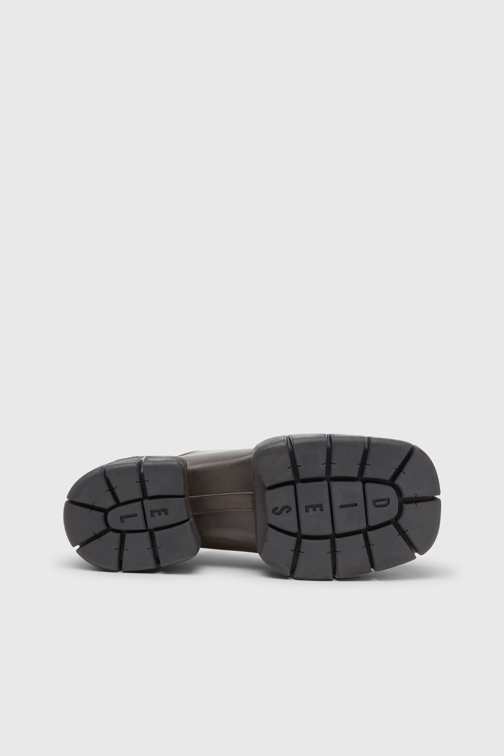 Diesel - D-TEX WB, D-Tex-Chaussures style mocassin en cuir bross&eacute; Homme in Marron - 4
