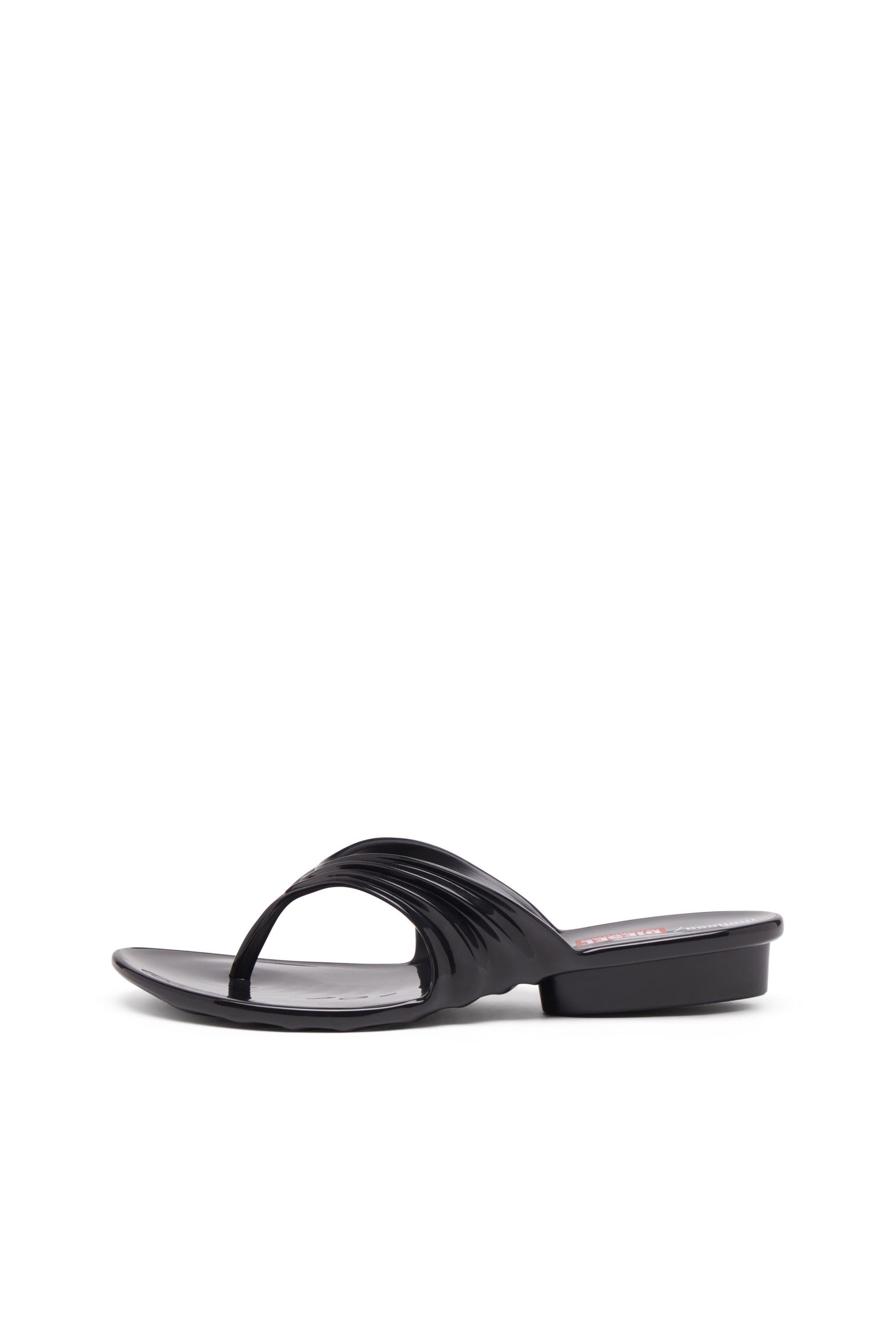 Diesel - MELISSA QUANTUM THONG, Infradito in Melflex® Donna in Nero - 8