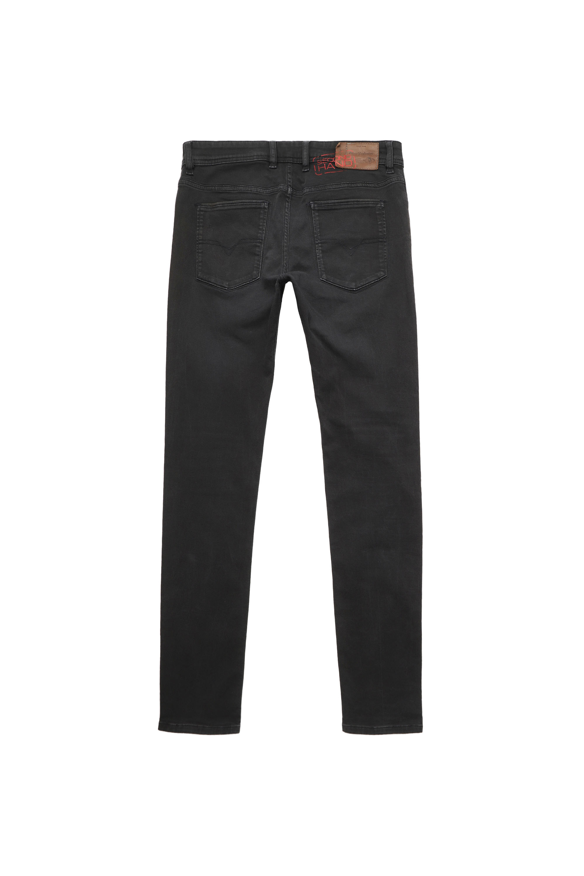 Diesel - SLEENKER-A, Diesel Uomo - Jeans Nero/Grigio scuro Uomo in Nero - 2