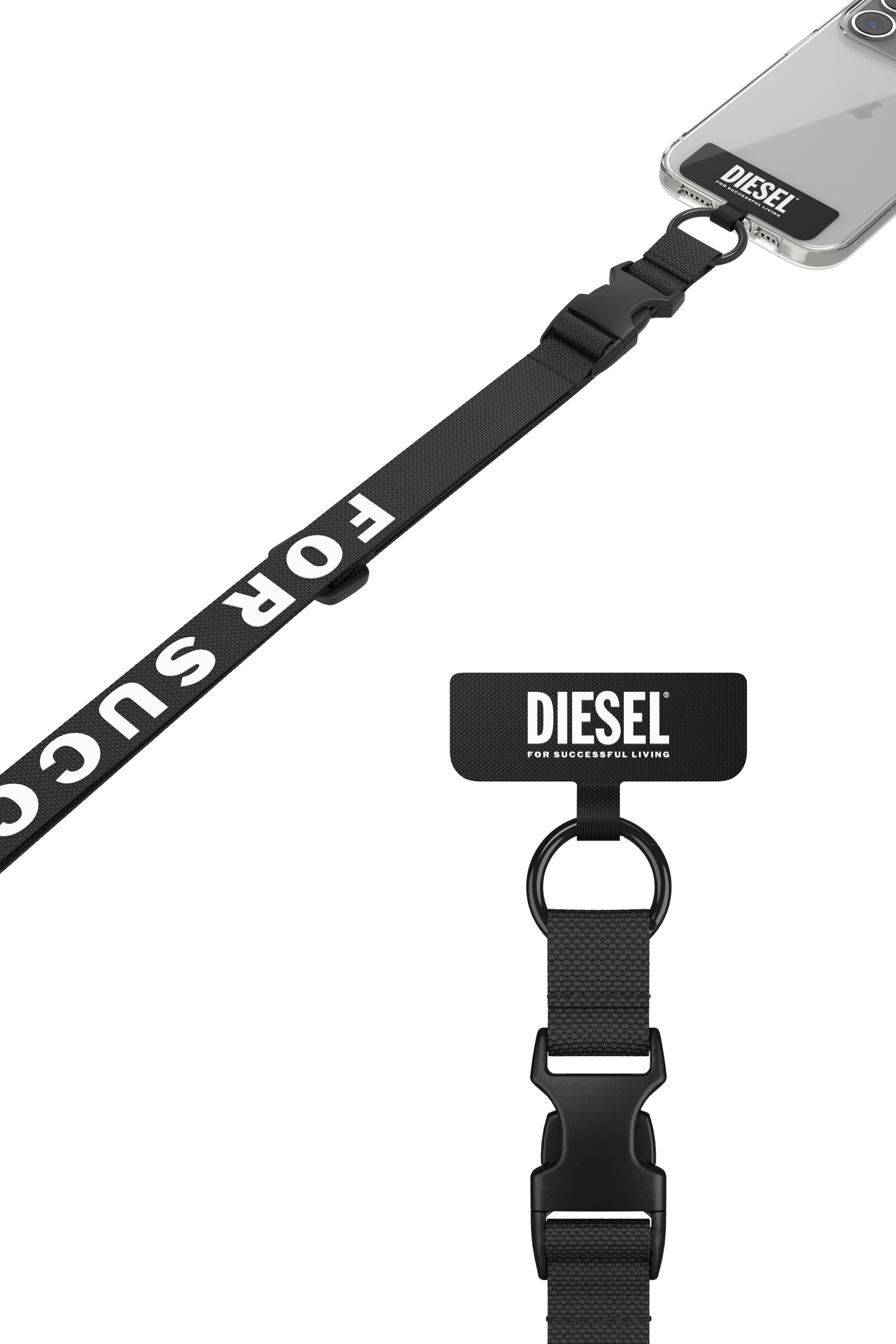 Diesel - 52944 UNIVERSAL NECKLACE, Noir - Image 4