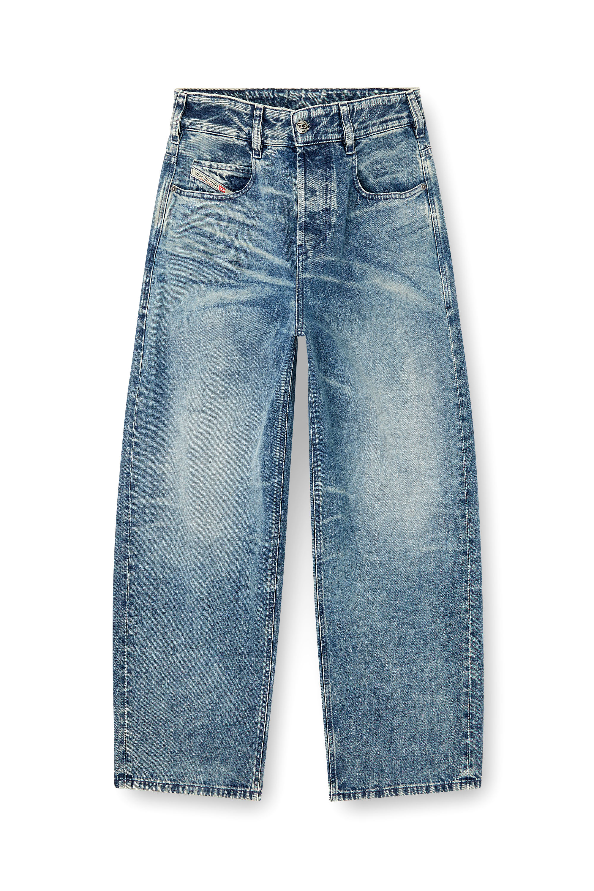 Diesel - Relaxed Jeans 1997 D-Enim 007DA Unisex, Blu Chiaro - Image 3