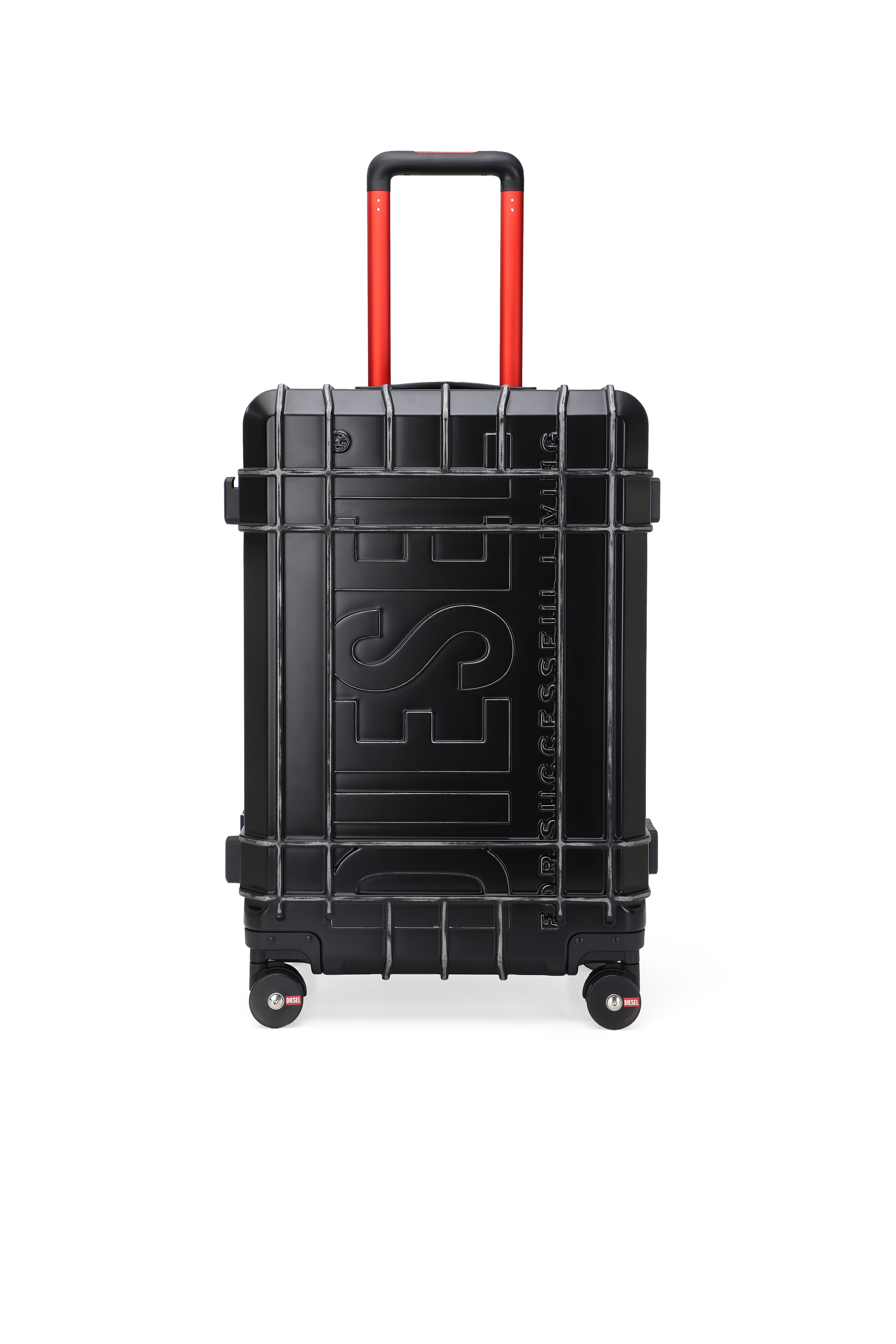 Diesel - DIESEL PC STRONG IMAGE TROLLEY- DSL003, Valigia resistente taglia M Unisex in Nero - 1