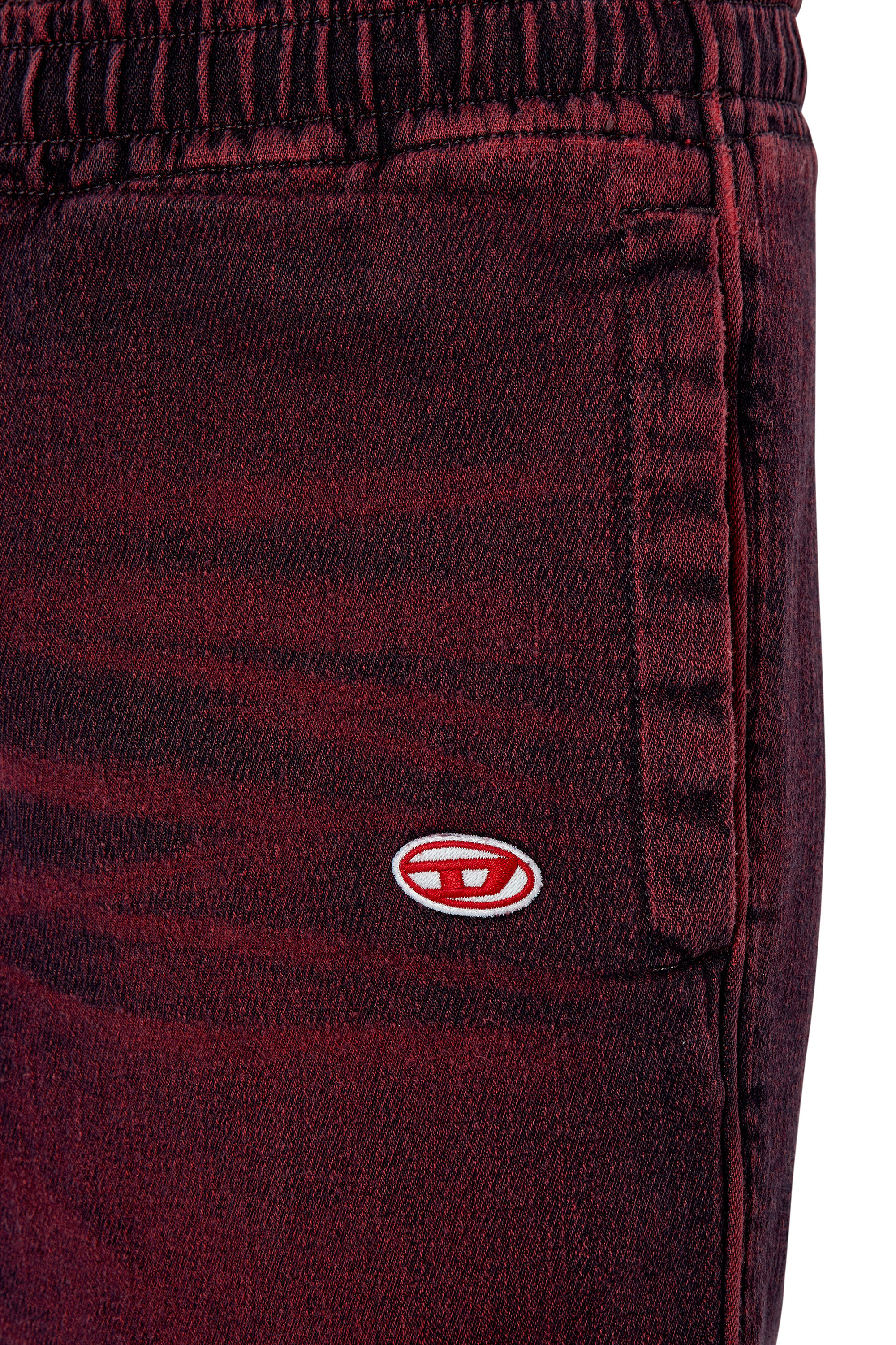 Diesel - D-Lab Track Denim 09G91 Tapered, Borgogna - Image 5