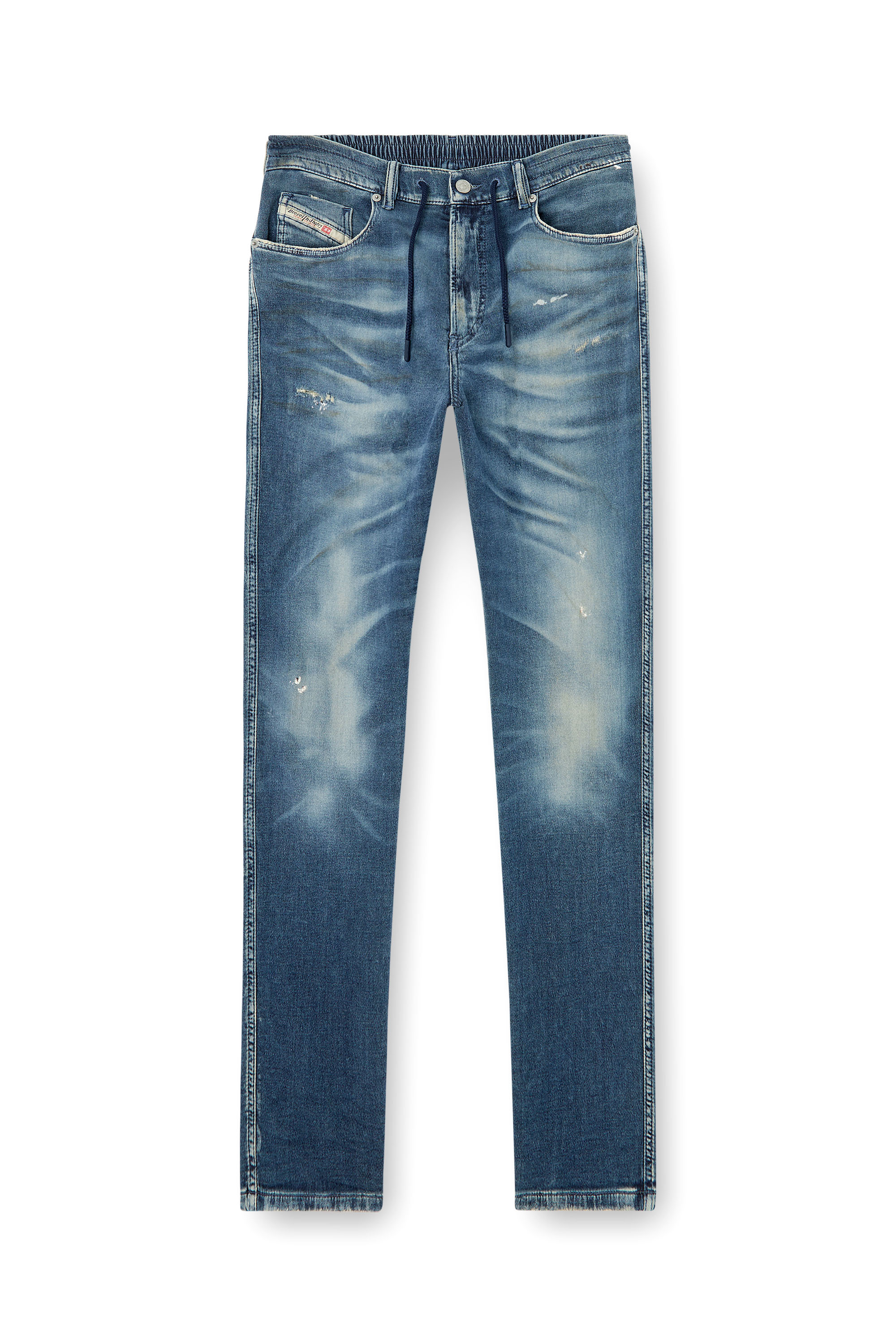 Diesel - Slim 2062 D-Strukt Joggjeans® 068RY Homme, Bleu Foncé - Image 3