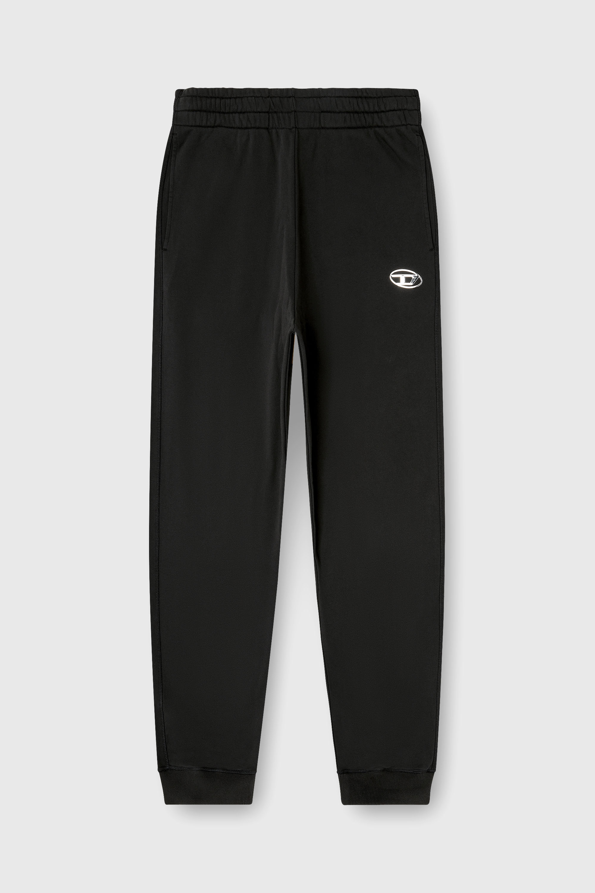 Diesel - P-MARKY-IOD, Pantalon en coton avec Oval D m&eacute;tallique Homme in Noir - 2