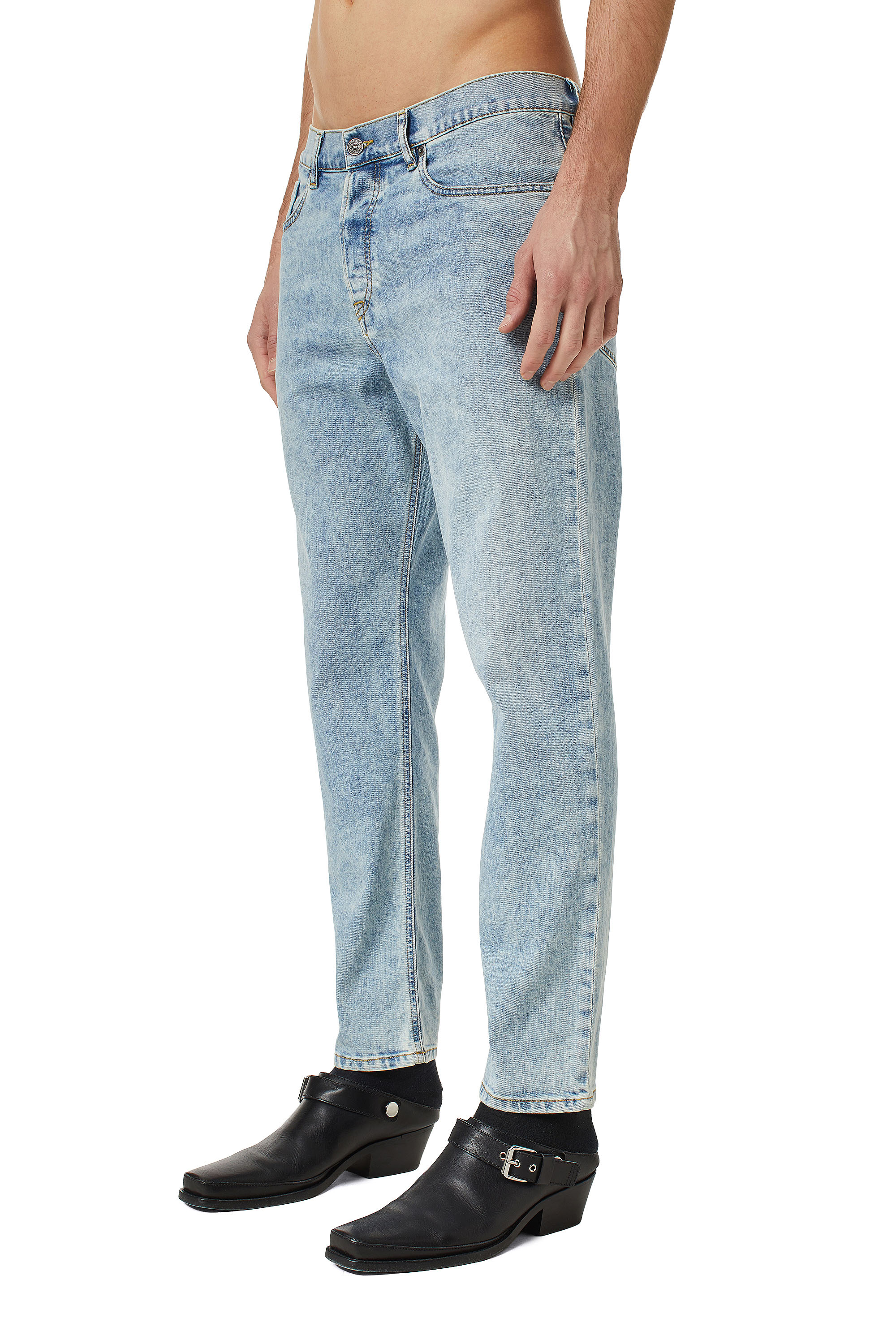 Diesel - 2005 D-FINING 0GDAM Tapered Jeans, Bleu Clair - Image 3