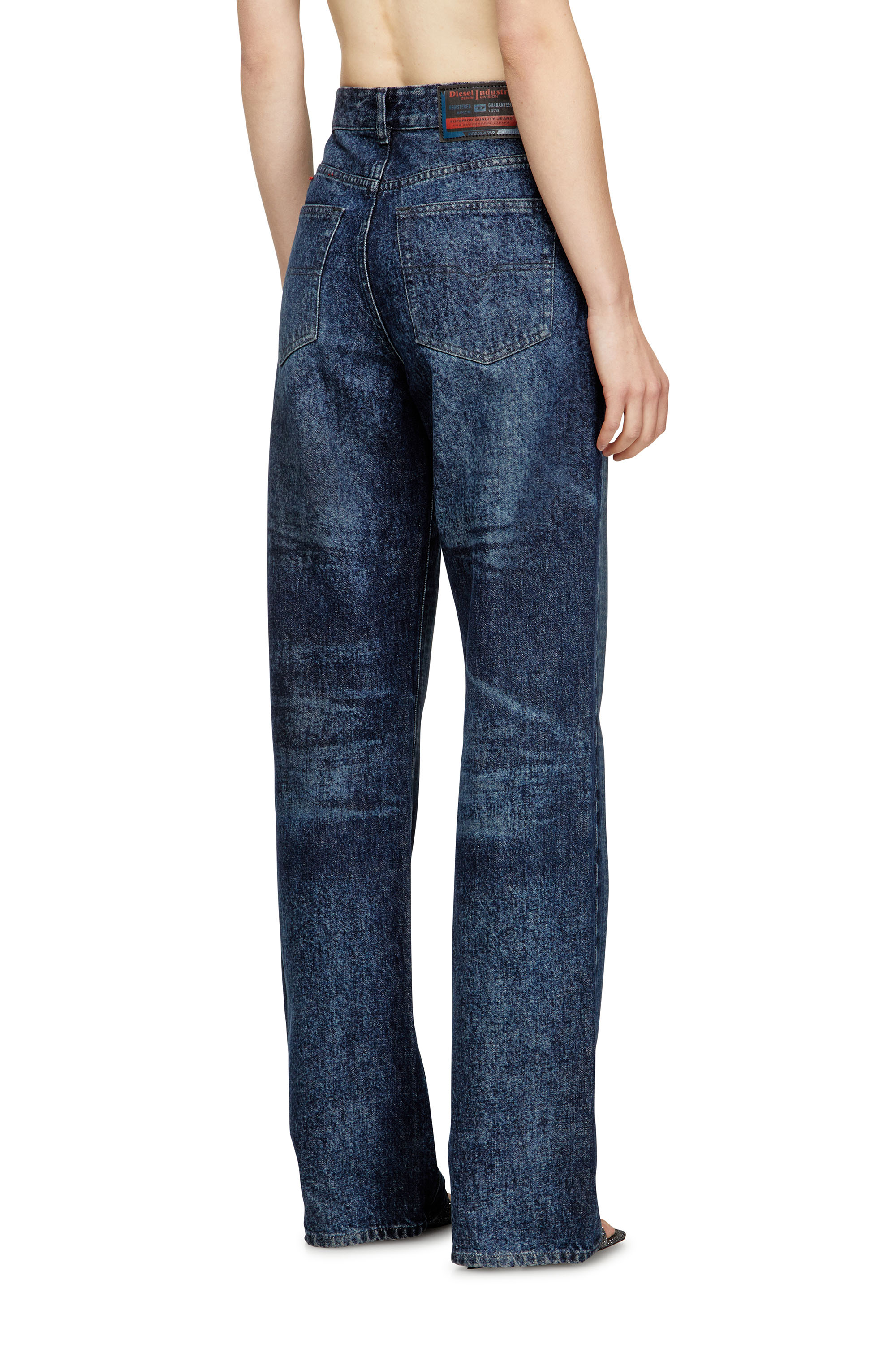 Diesel - Regular Jeans 1971 D-Sent 007CV Donna, Blu Scuro - Image 4