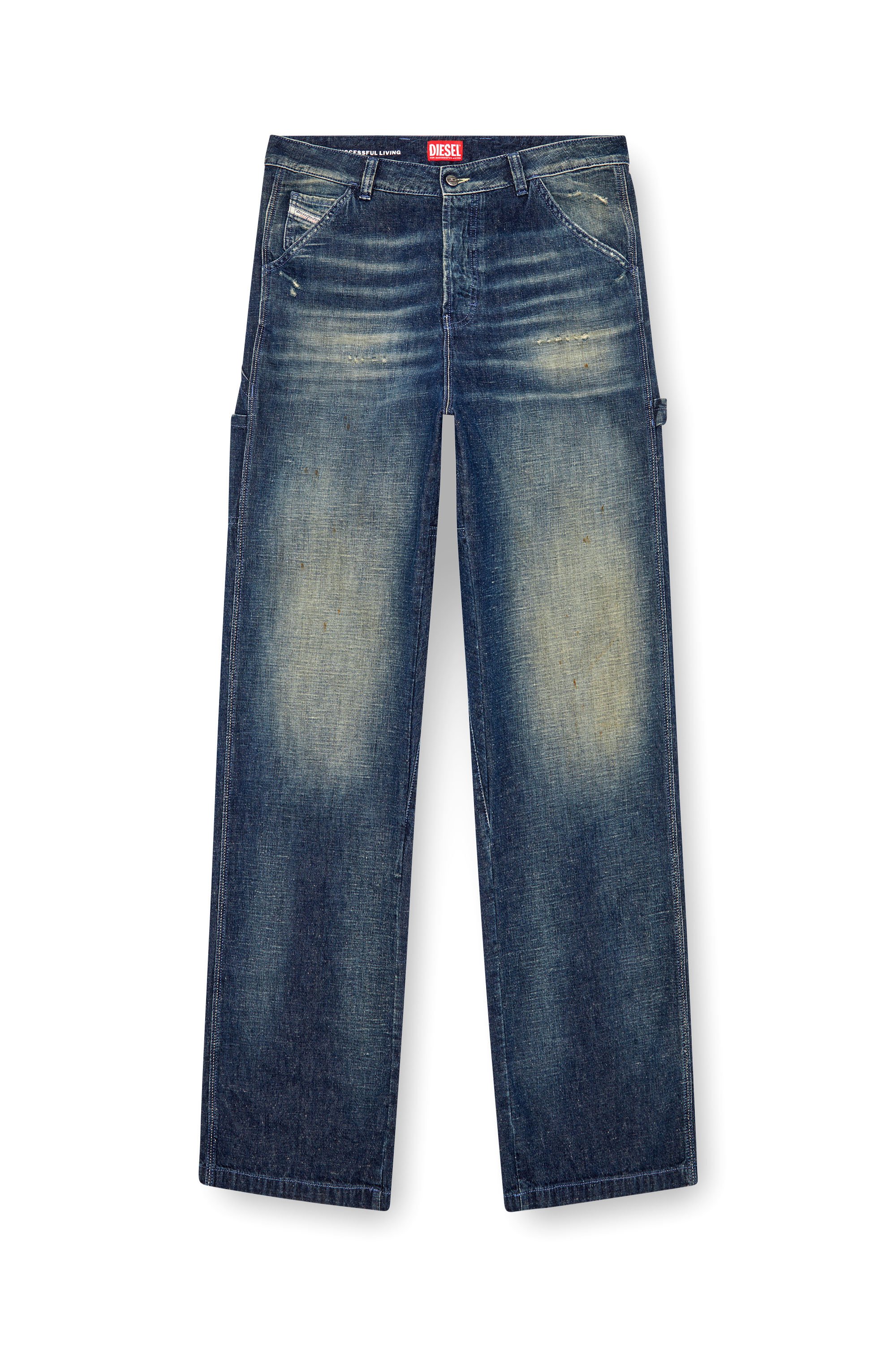 Diesel - Herren Relaxed Jeans D-Livery 09J91, Dunkelblau - 5