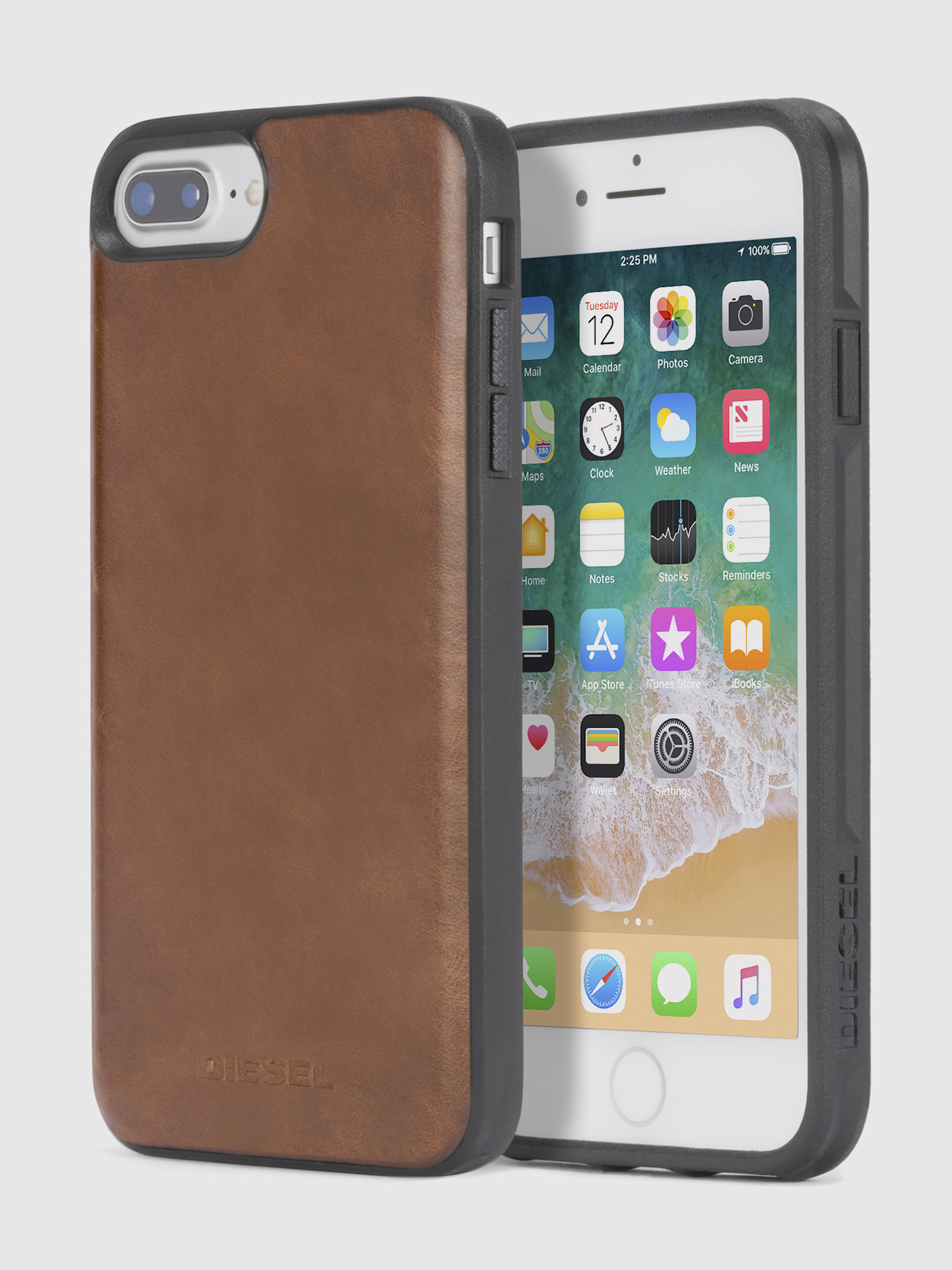 BROWN LEATHER IPHONE 8/7/6s/6 CASE, 