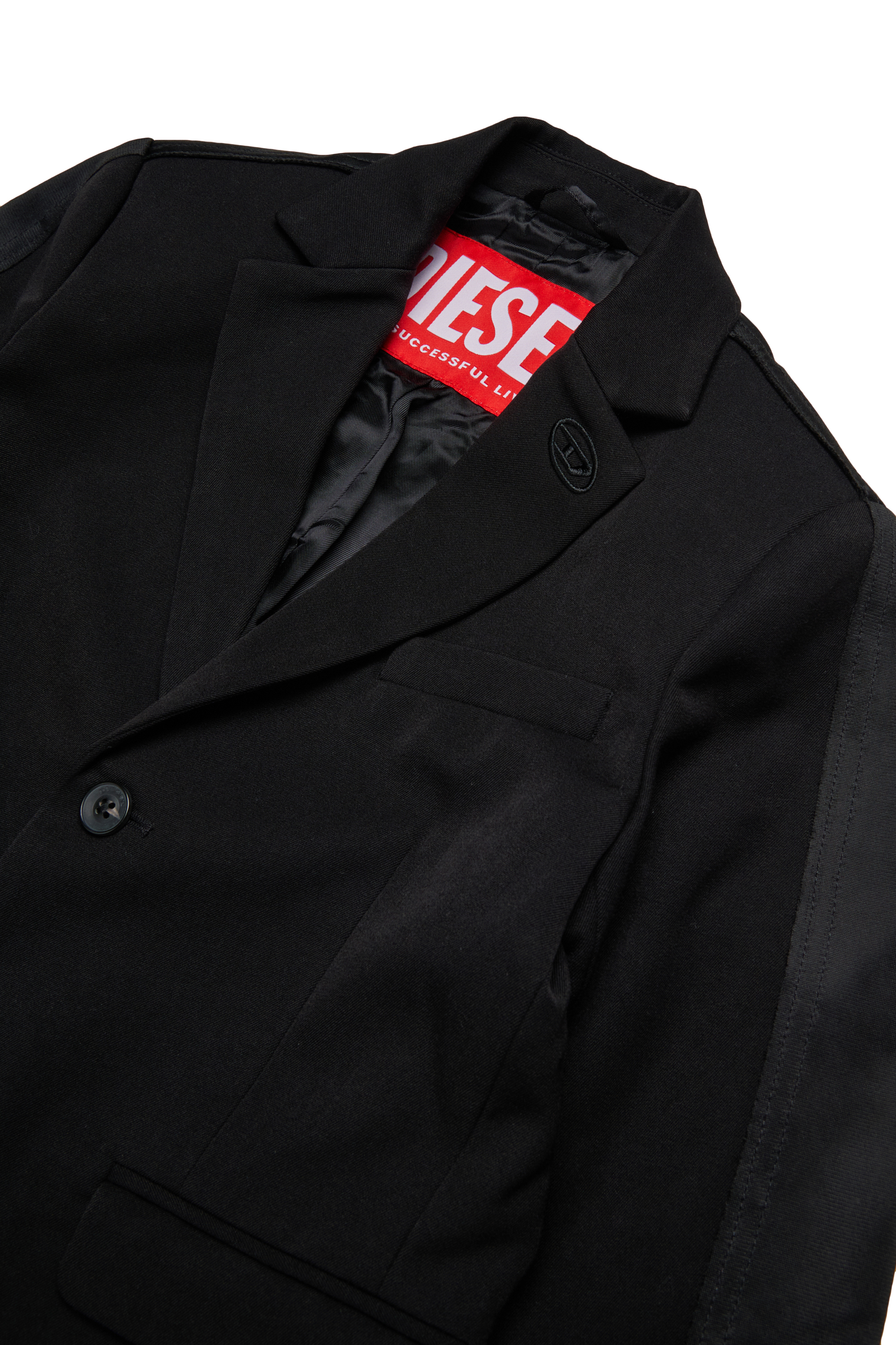 Diesel - JWIRE, Giacca da completo in tessuti misti Uomo in Nero - 3