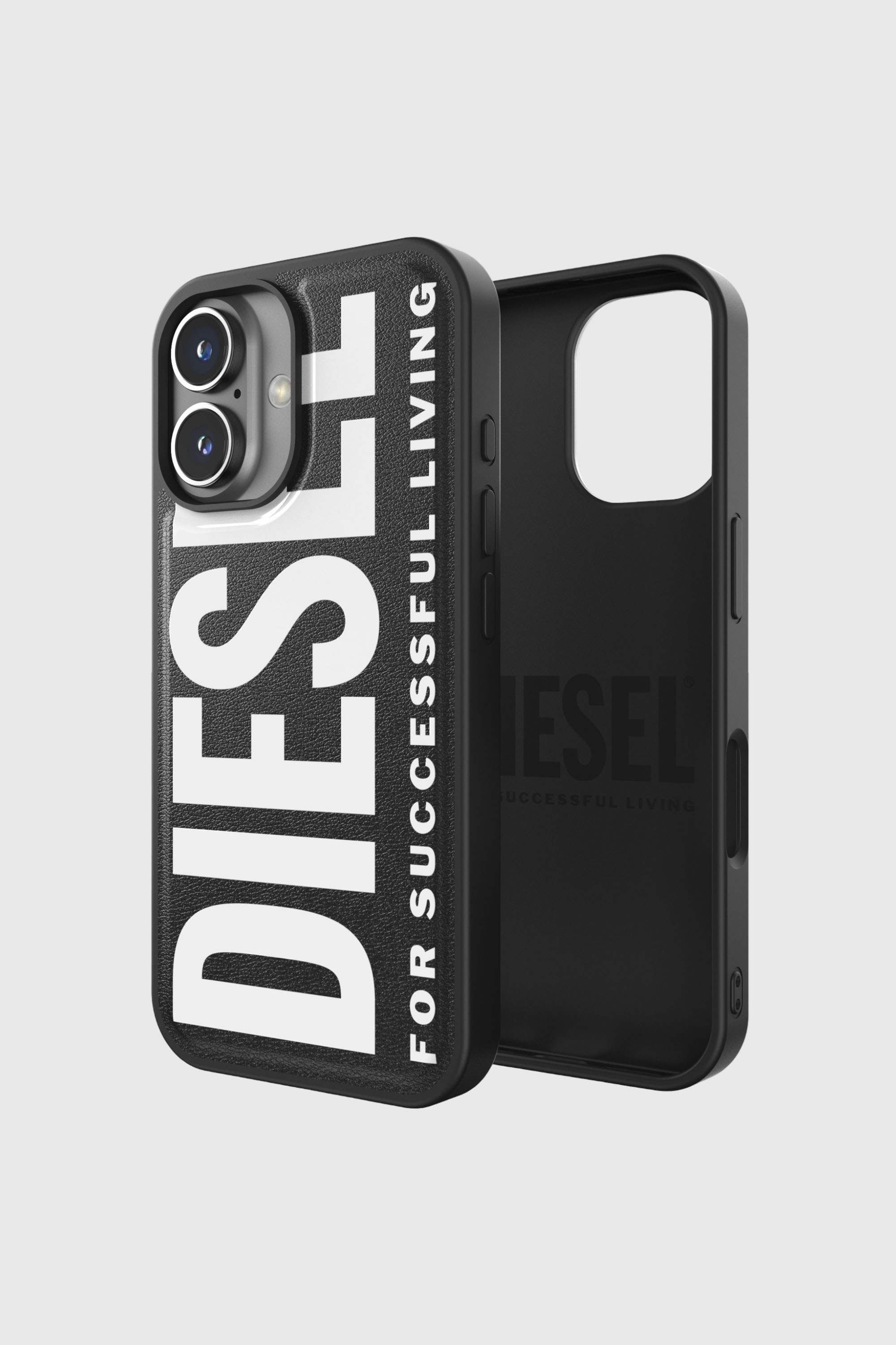 Diesel - 60127 MOULDED CASE, Coque moul&eacute; avec Magsafe pour iP 16 Mixte in Noir - 1