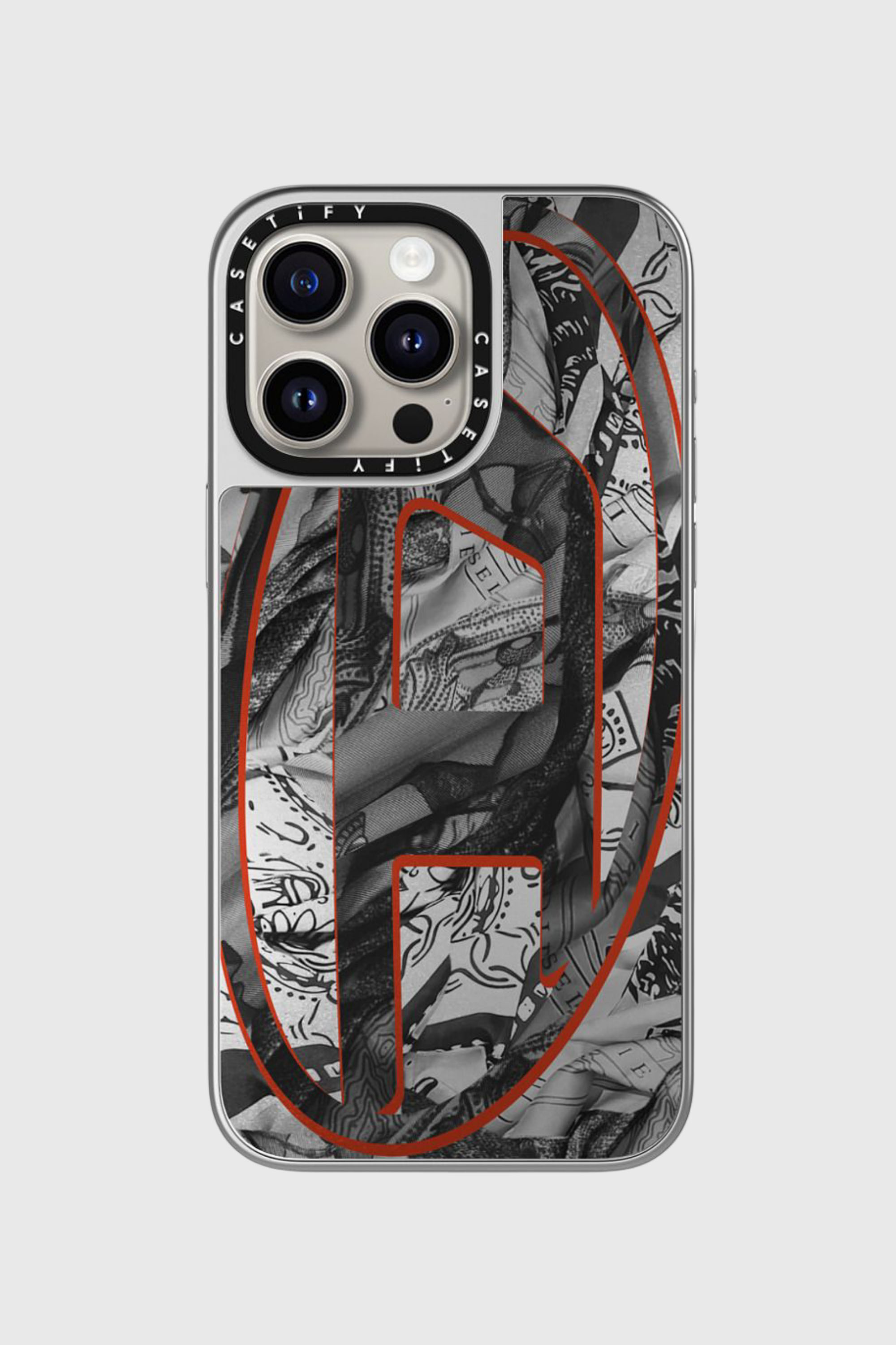 Diesel - 60337 CASETIFY MOULDED CASE, Coque MagSafe Bandana iPhone 15 Pro Max Mixte in Polychrome - 2