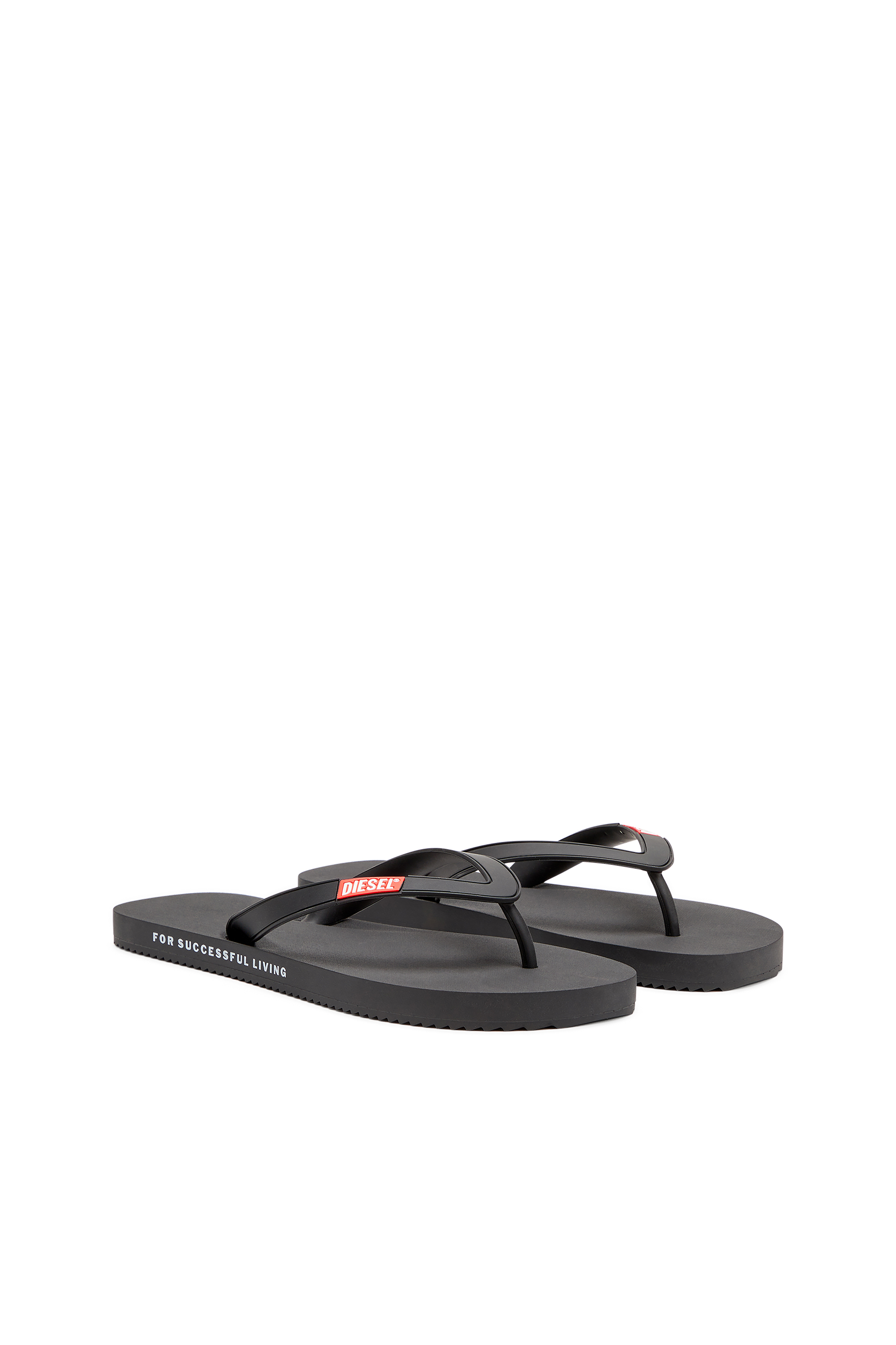 SA-RIO, Schwarz Diesel - SA-RIO, Herren Sa-Rio-Flip-Flops aus Gummi in Schwarz - 2