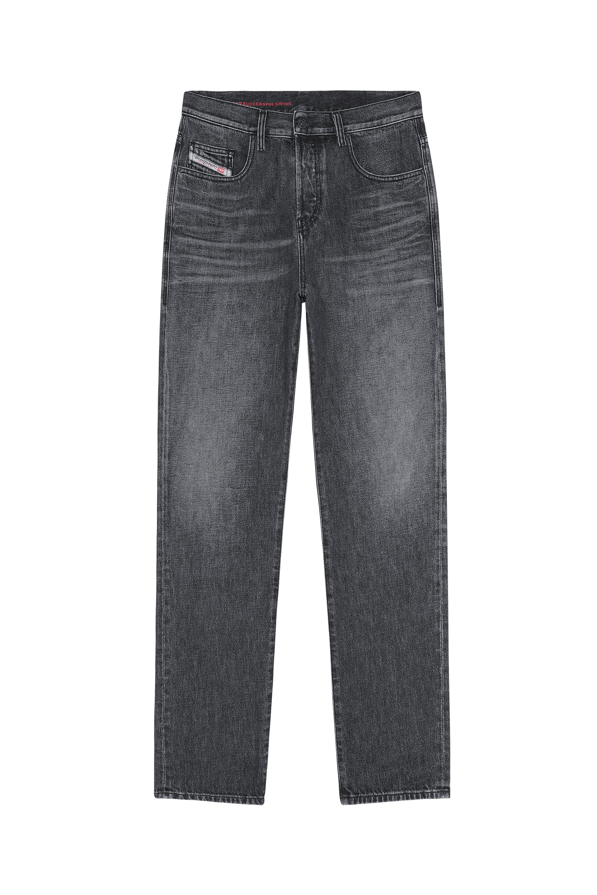2020 D-VIKER 007C4 Straight Jeans, Schwarz/Dunkelgrau - Jeans