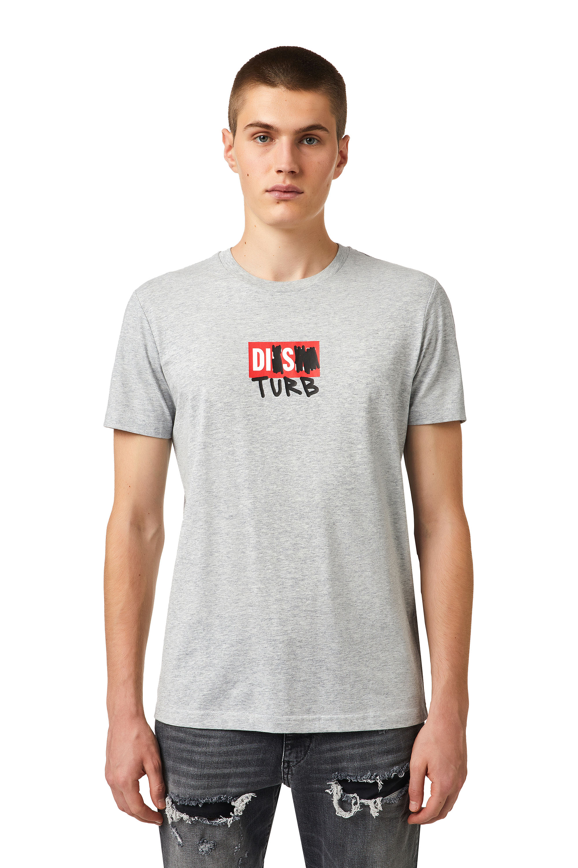 T-DIEGOS-B10, Grau - T-Shirts
