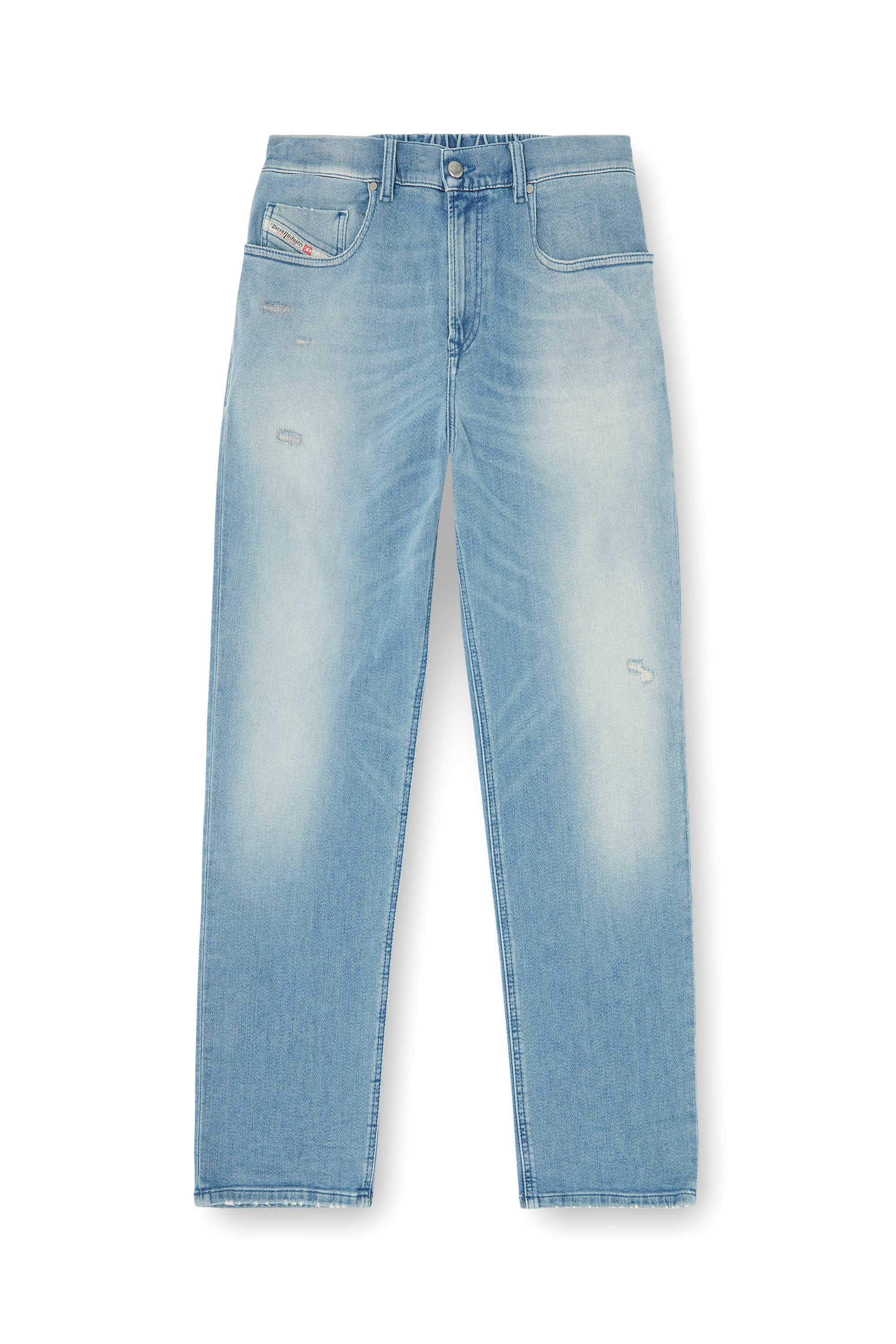 Diesel - Regular 2090 D-Veekley Joggjeans&reg; 09Q21 Uomo, Blu Chiaro - Image 3
