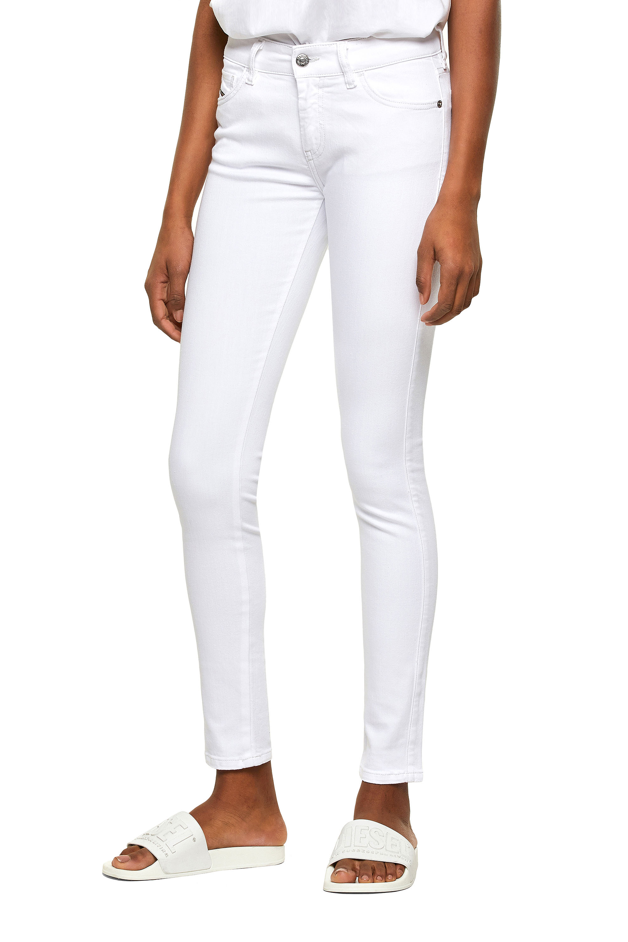 Slandy 086AC, Blanc - Jeans