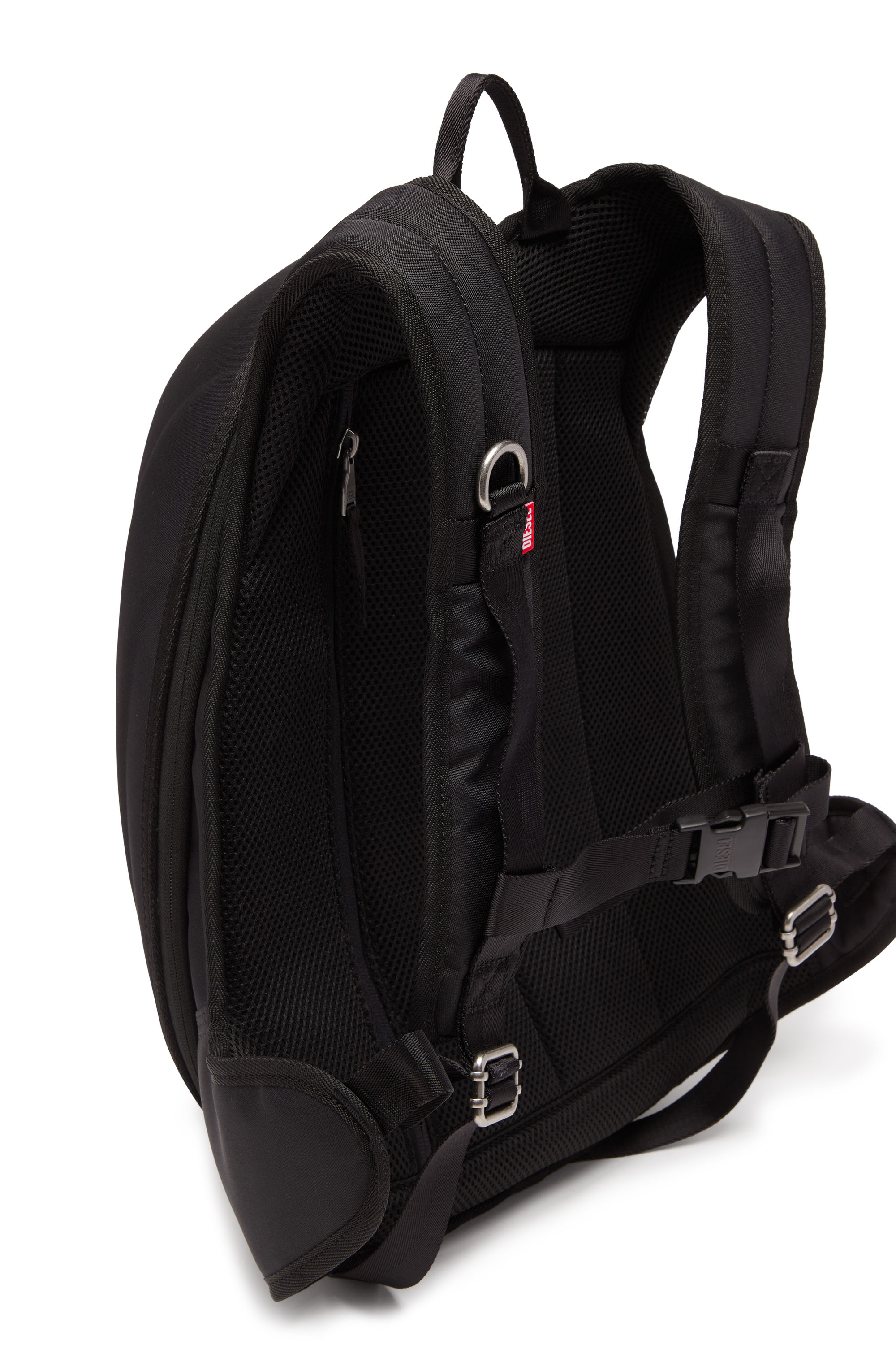 Diesel - 1DR-POD BACKPACK, 1DR-Pod Backpack - Sac &agrave; dos &agrave; coque rigide Homme in Noir - 6