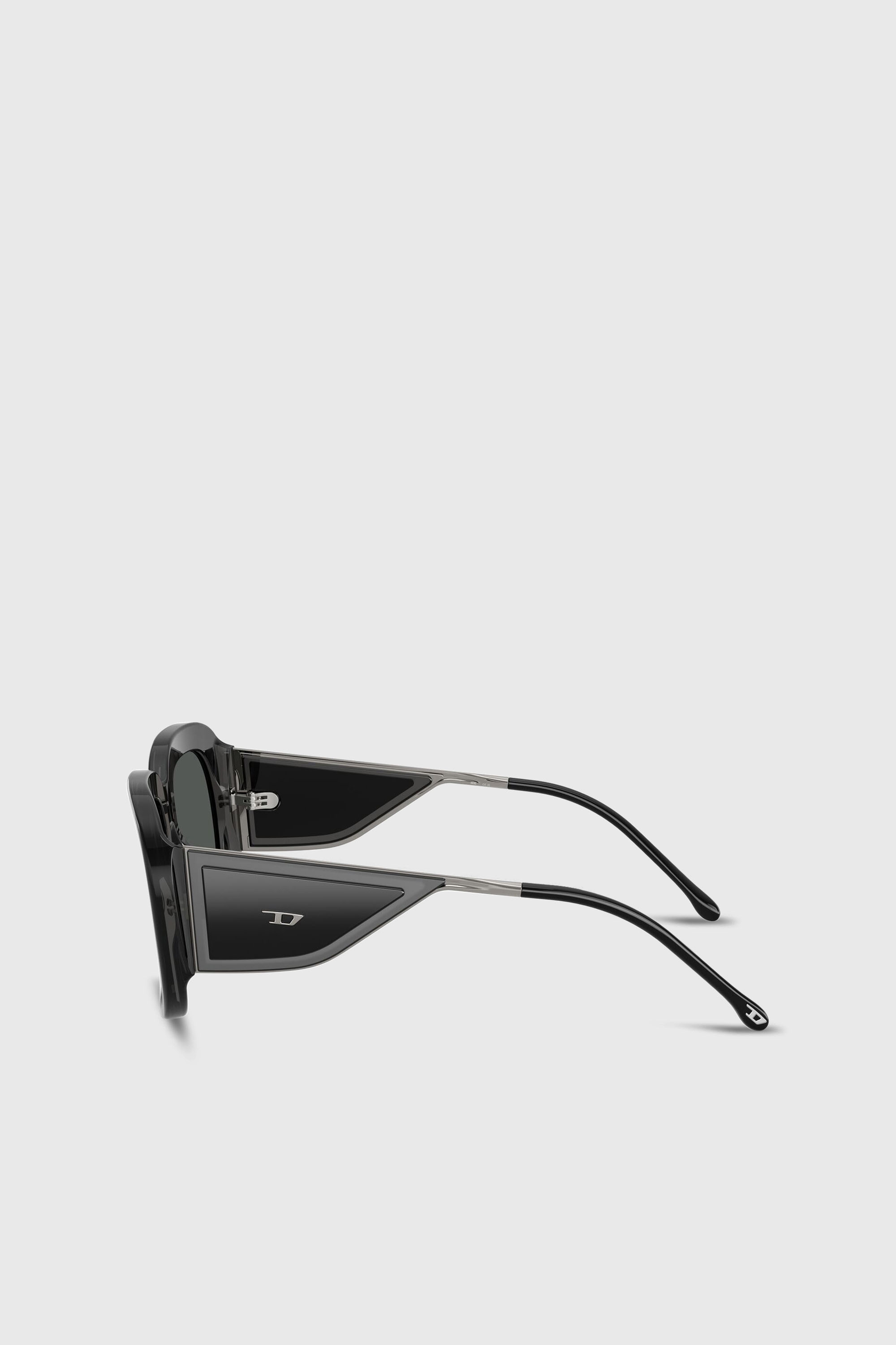 Diesel - 0DL2015U, Occhiali da sole quadrati Unisex in Nero - 5