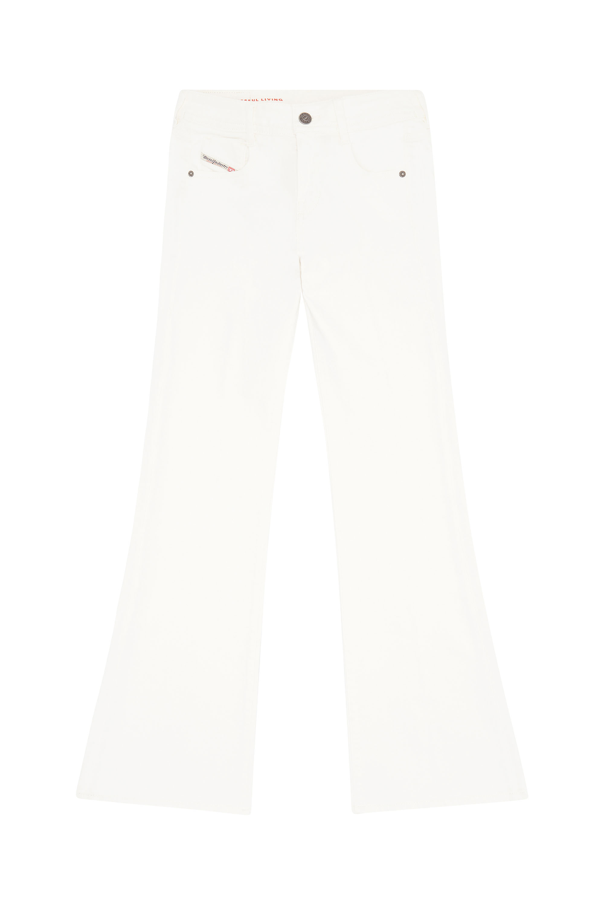 Diesel - Bootcut Jeans 1969 D-Ebbey 09D63 Donna, Bianco - Image 3