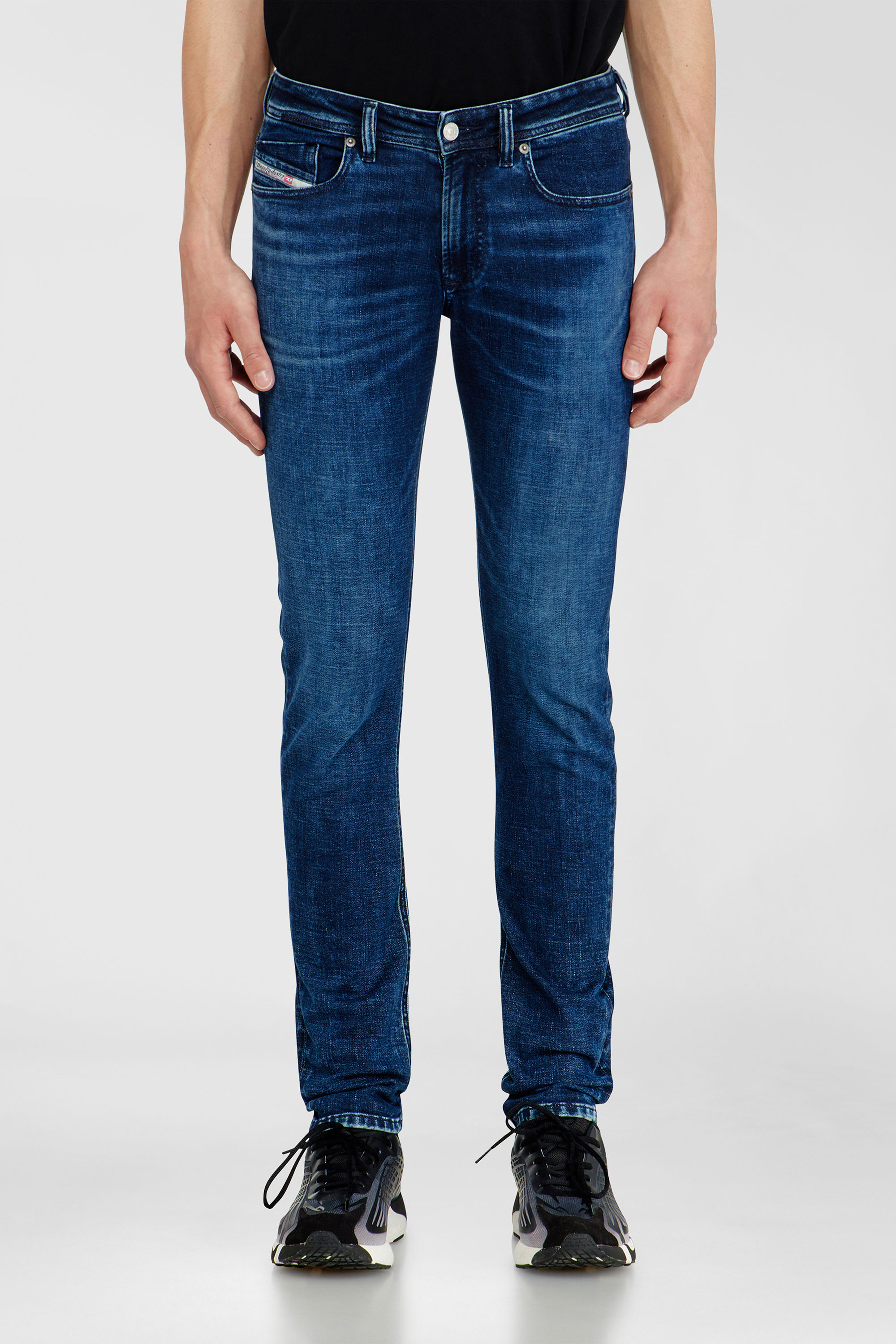 Diesel - Herren Skinny Jeans 1979 Sleenker 0KBBD, Dunkelblau - 1