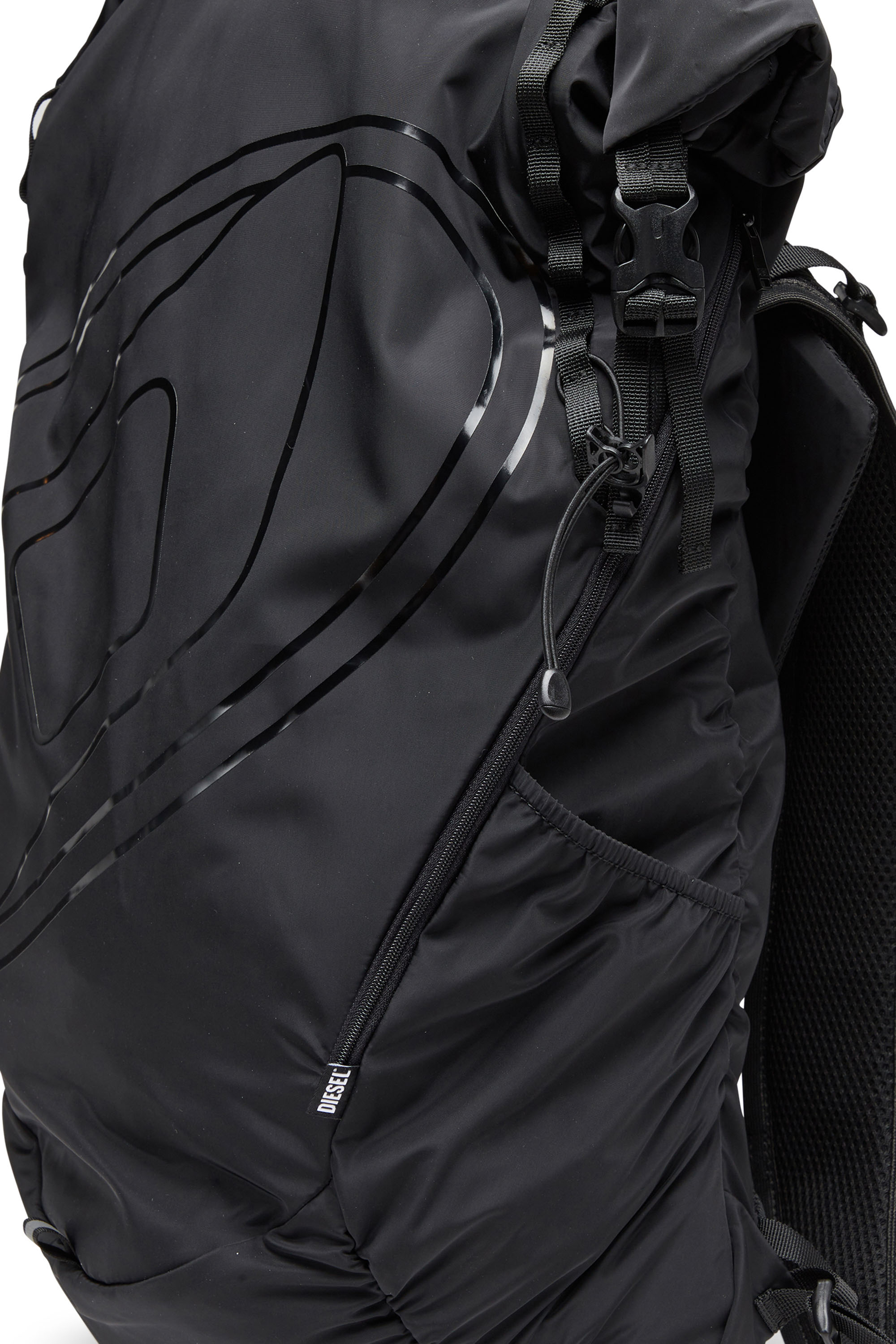 Diesel - DRAPE BACKPACK, Black - Image 5