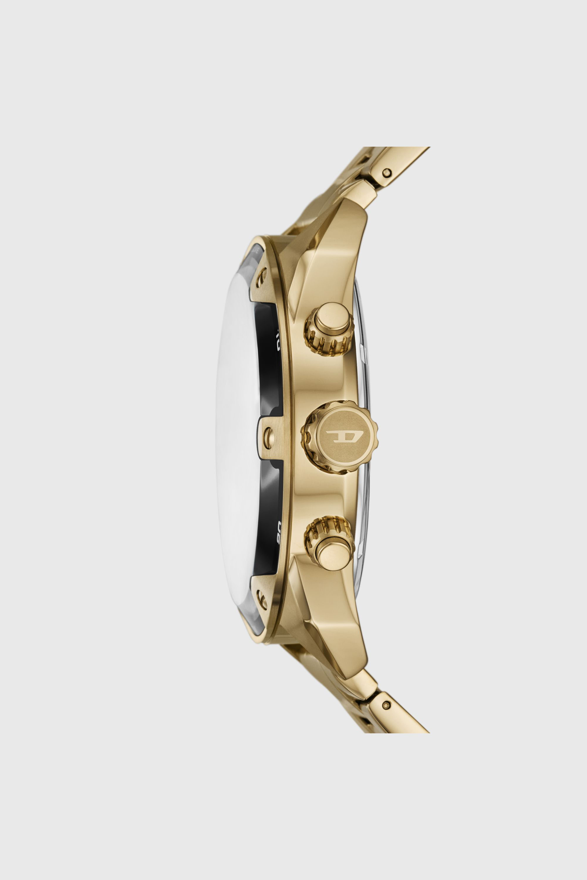 Diesel - DZ4678, Orologio Spiked con cinturino in acciaio inossidabile Uomo in Oro - 3
