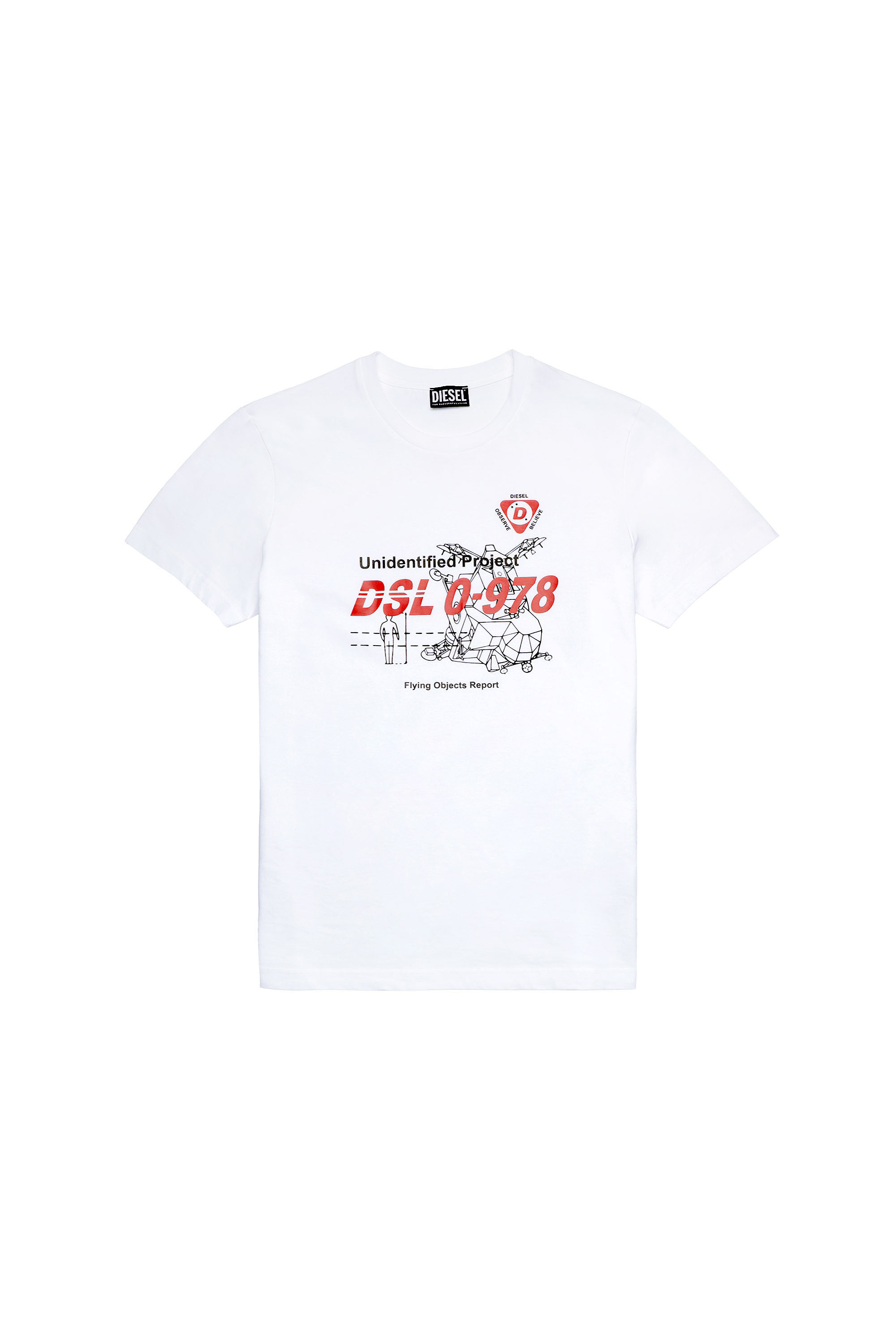 T-DIEGOS-B82, Weiß - T-Shirts