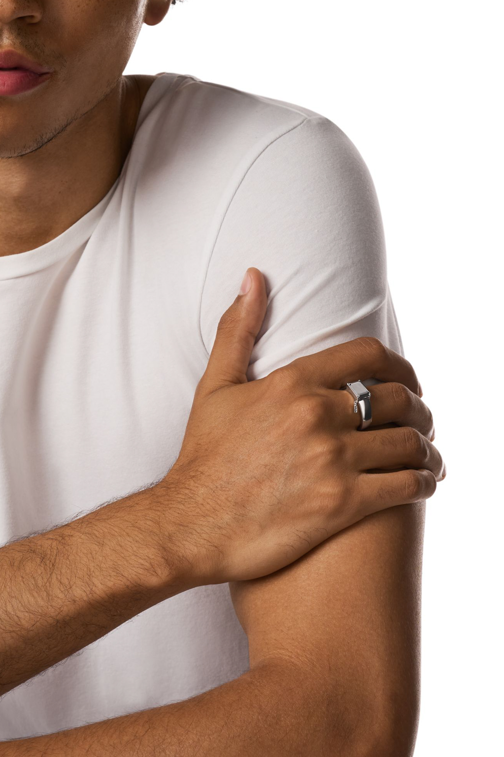 Diesel - DL1365040 STERLING SILVER JEWEL, Anello in argento sterling Unisex in Argento - 4