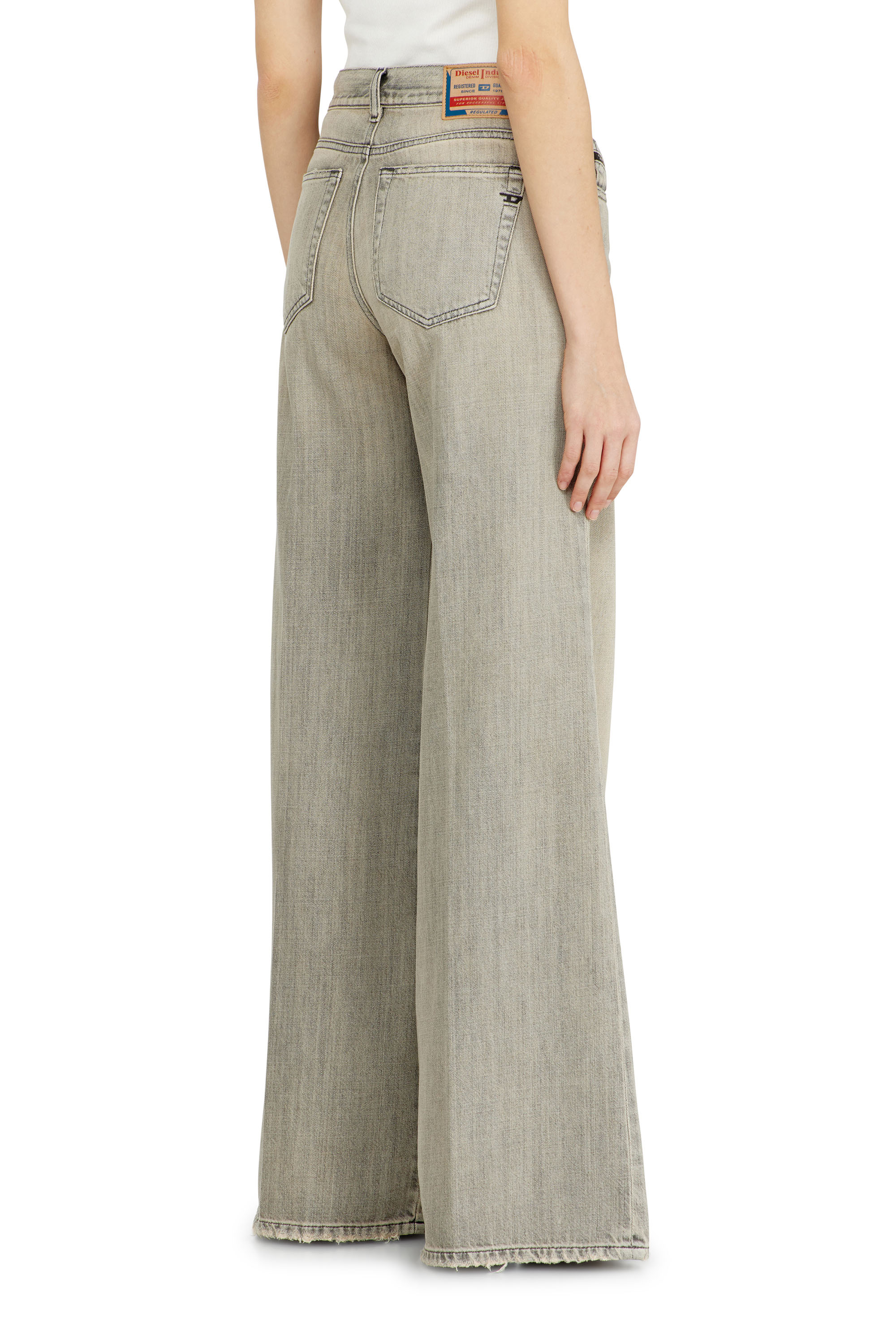 Diesel - Flare Jeans 1978 D-Akemi 068RU Femme, Gris - Image 5