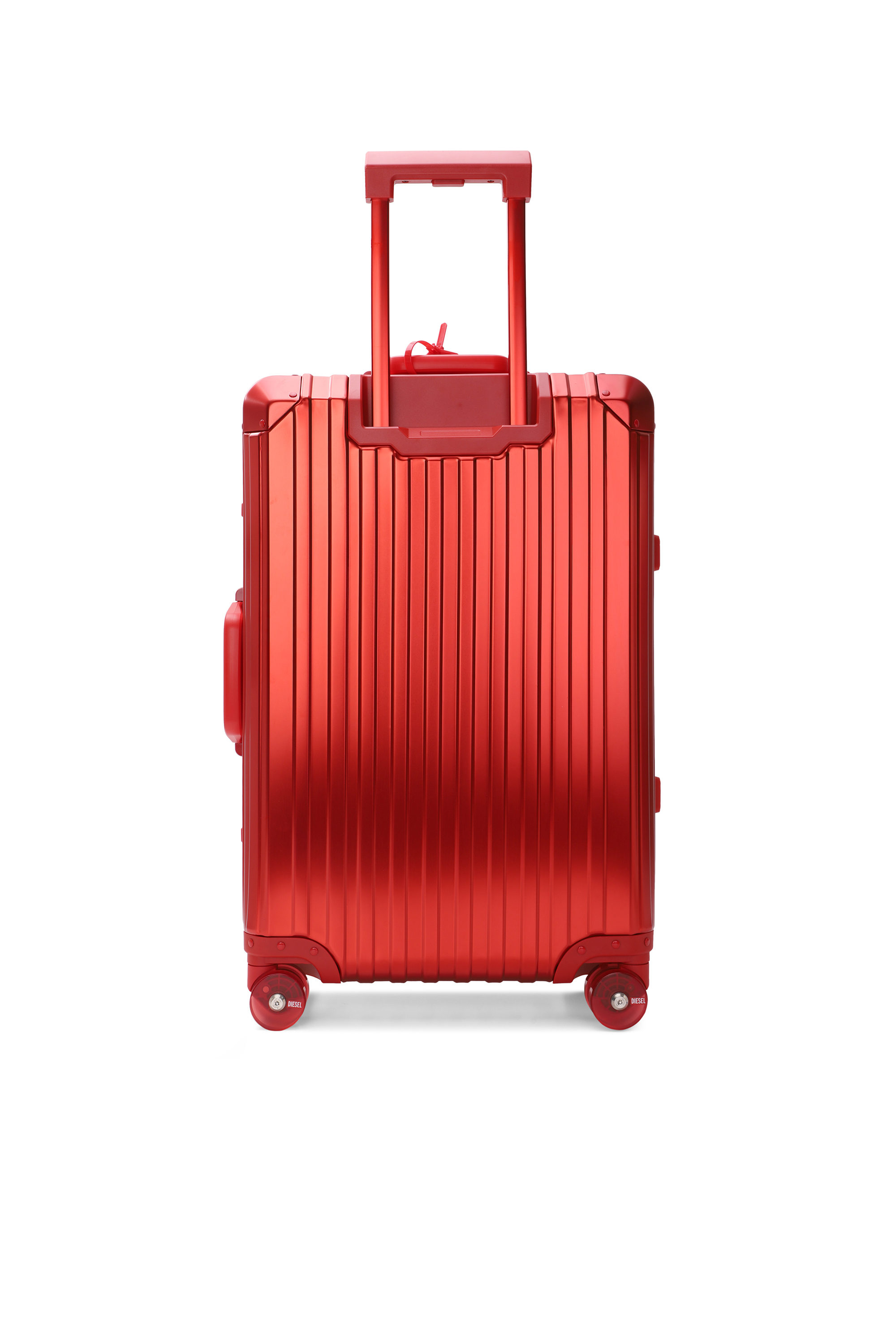 Diesel - DIESEL ALUMINUM TROLLEY- DSL002, Valise en aluminium taille M Mixte in Rouge - 2