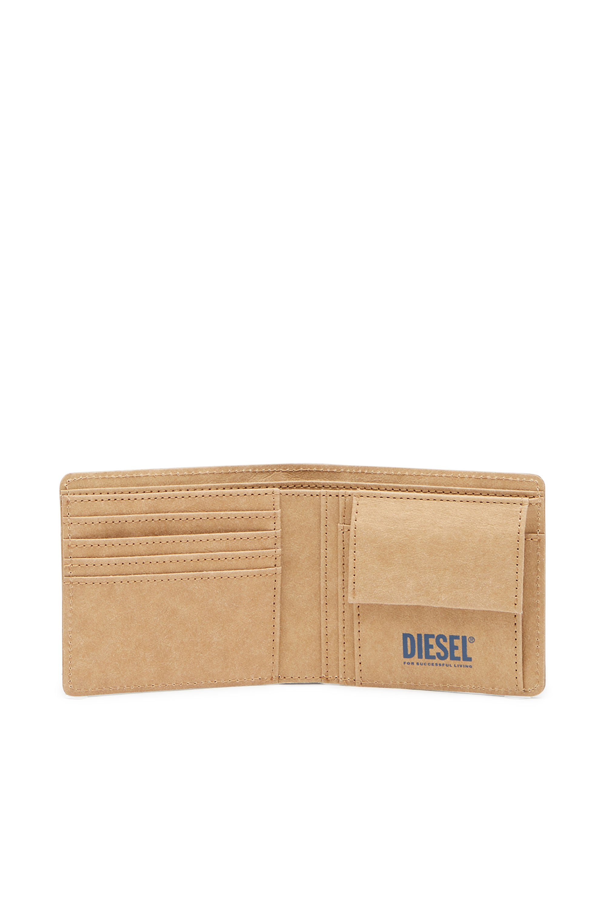Diesel - BI-FOLD COIN S, Beige/Blu - Image 3