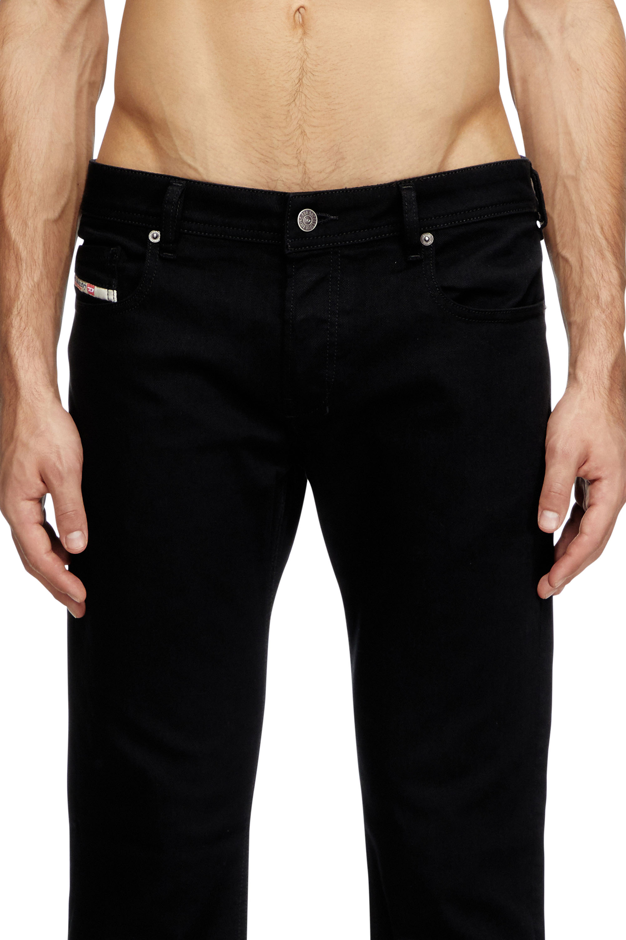 Diesel - Bootcut Jeans 2007 Zatiny 0688H Homme, Noir/Gris foncé - Image 5