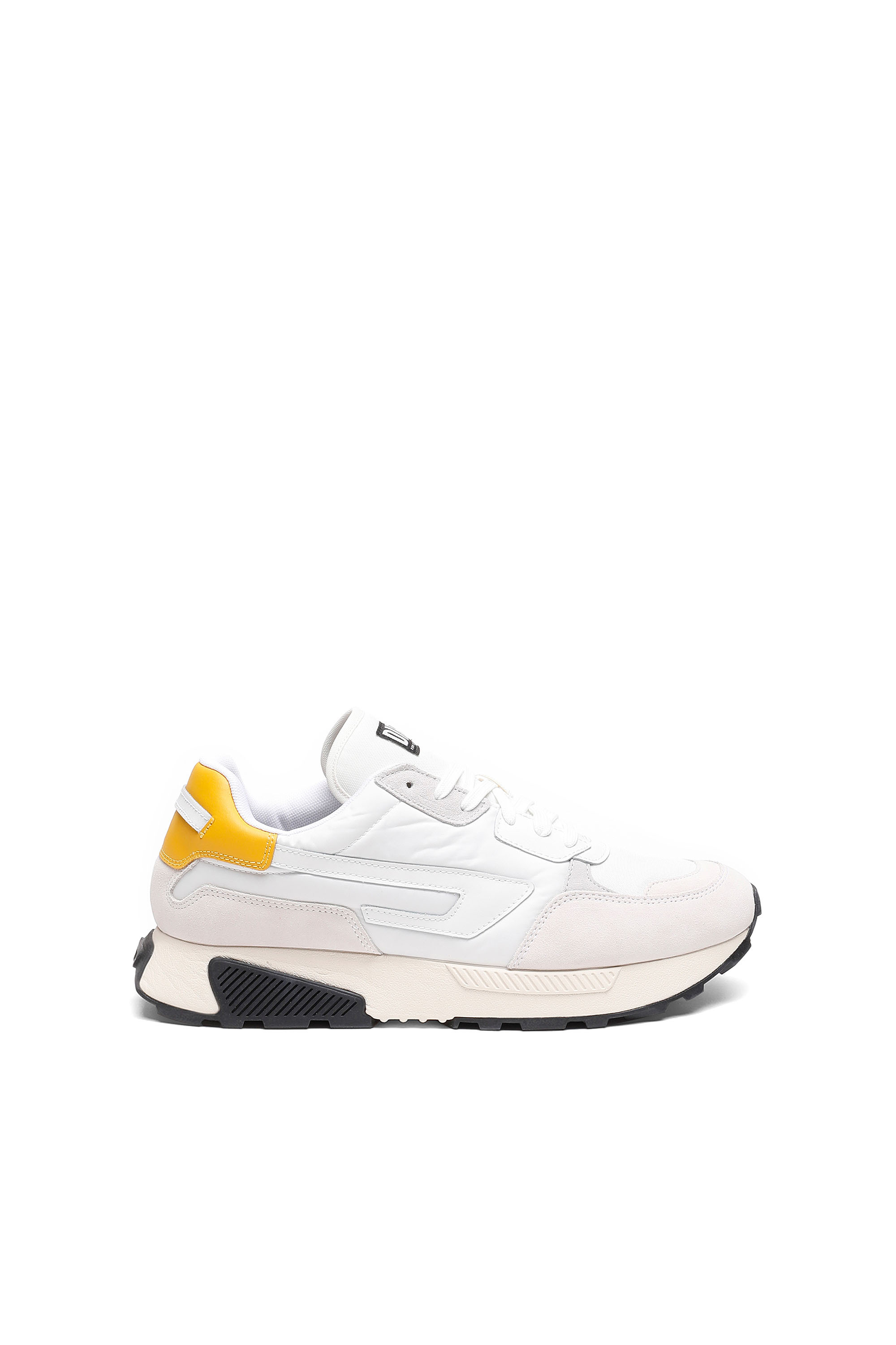 S-TYCHE LL, Blanc/Jaune - Baskets