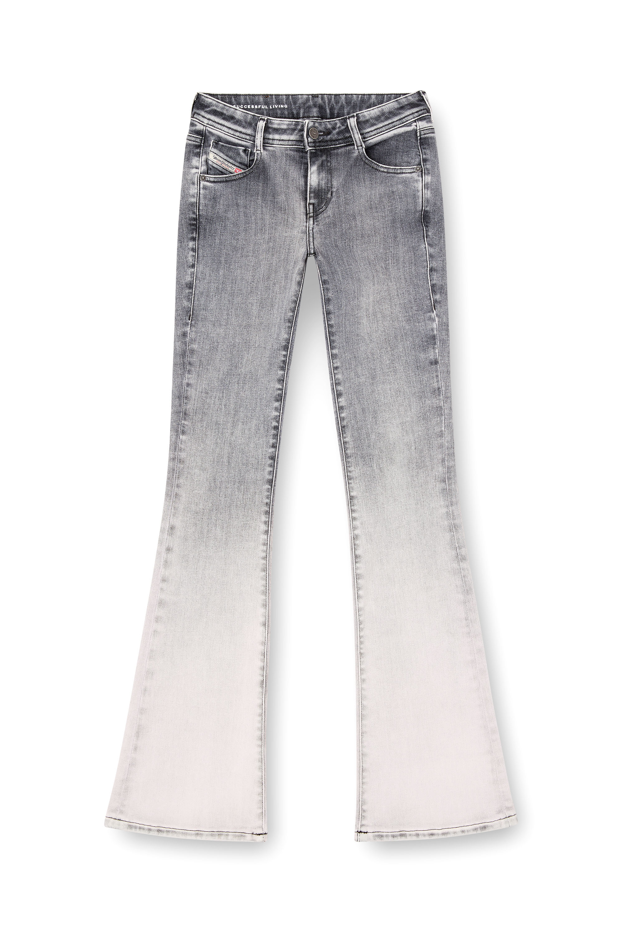 Diesel - Bootcut Jeans 1969 D-Ebbey 09K53 Femme, Gris Clair - Image 3