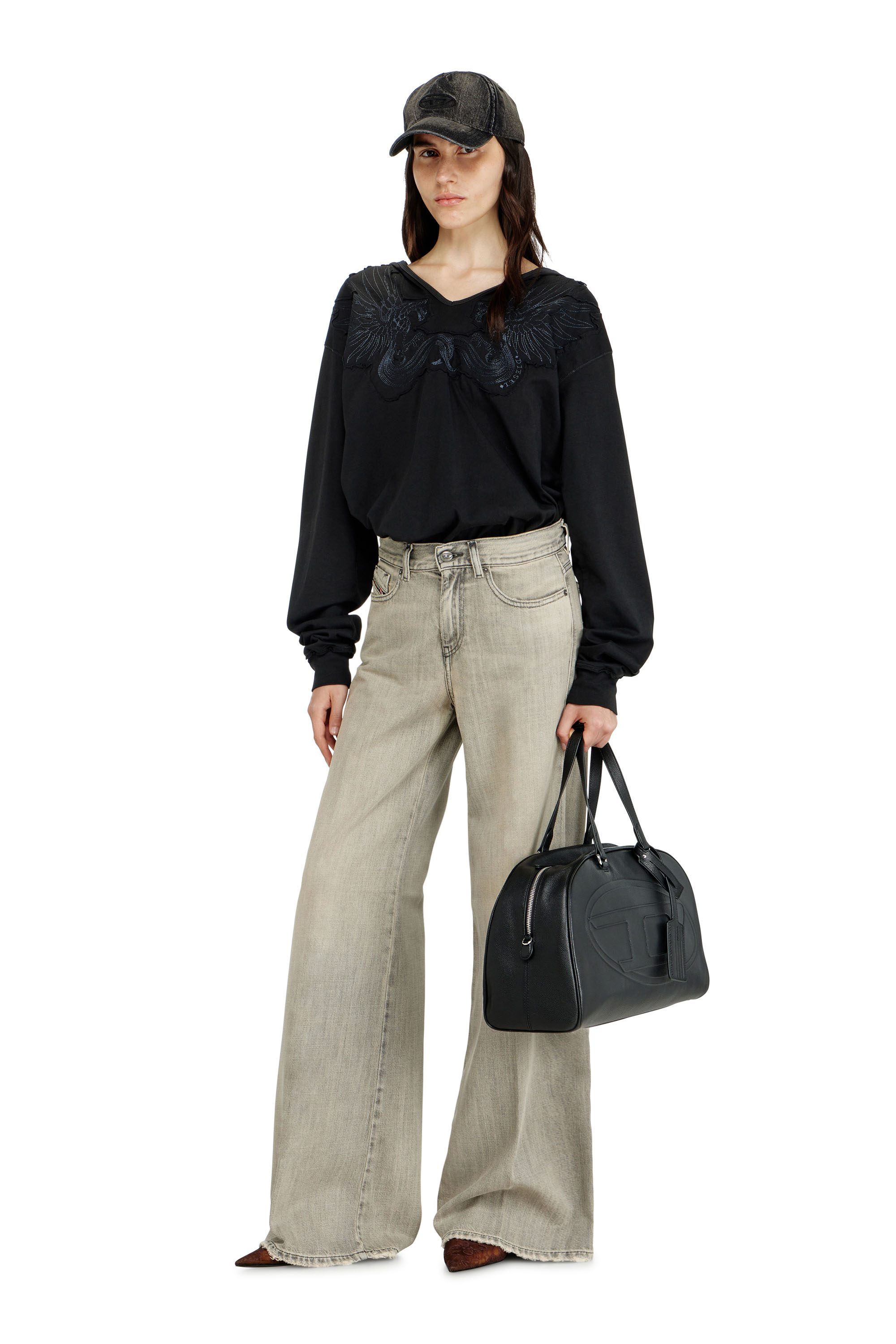 Diesel - Damen Flare Jeans 1978 D-Akemi 068RU, Grau - 2