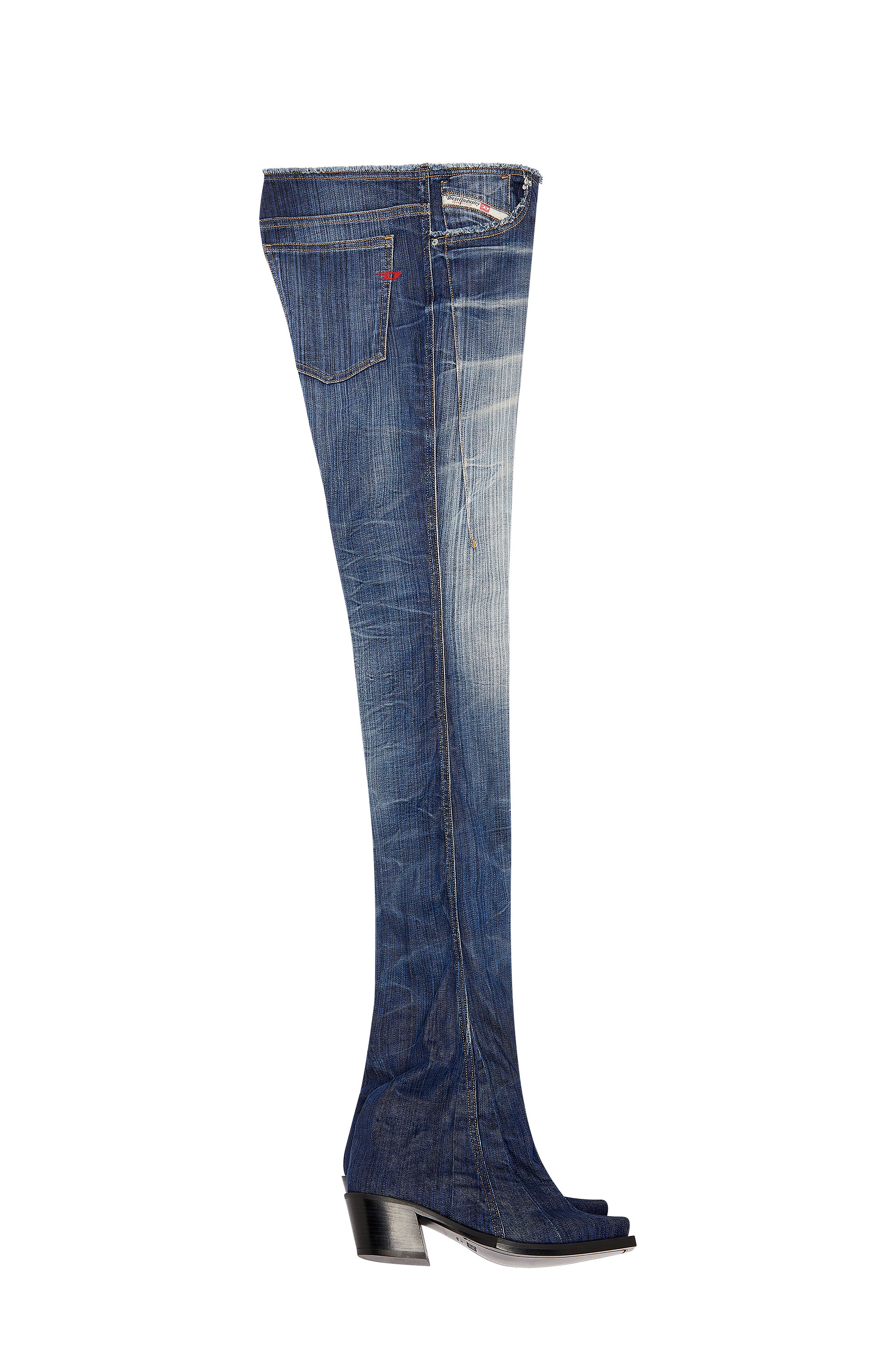 Diesel - Bootcut Jeans D-Bootcutboot 09I03, Blu Scuro - Image 6