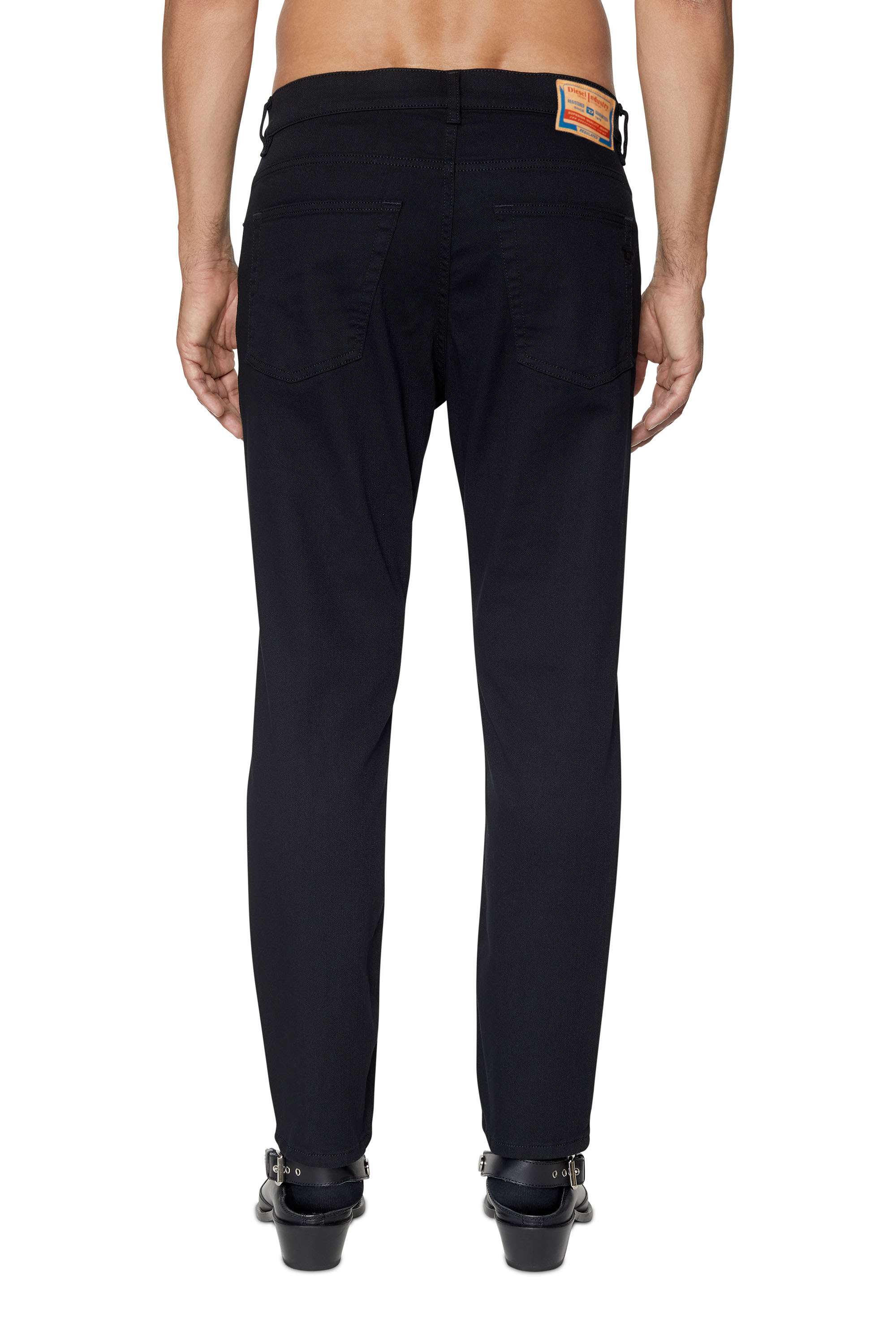 Diesel - 2005 D-Fining 069YP Tapered Jeans, Noir/Gris foncé - Image 2