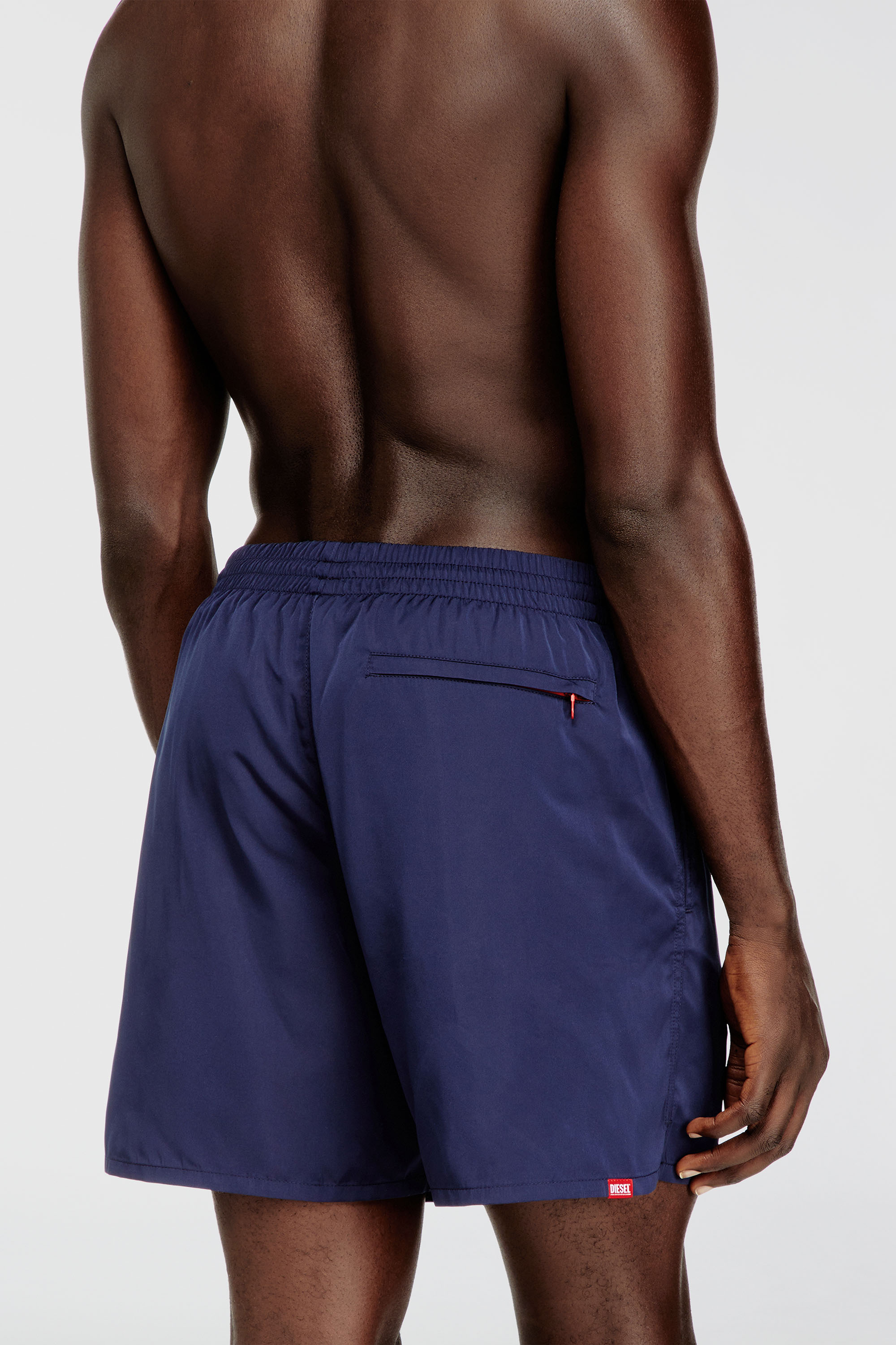 Diesel - SPORT-41-D-CORE, Short de bain avec poche zipp&eacute;e Homme in Bleu - 3