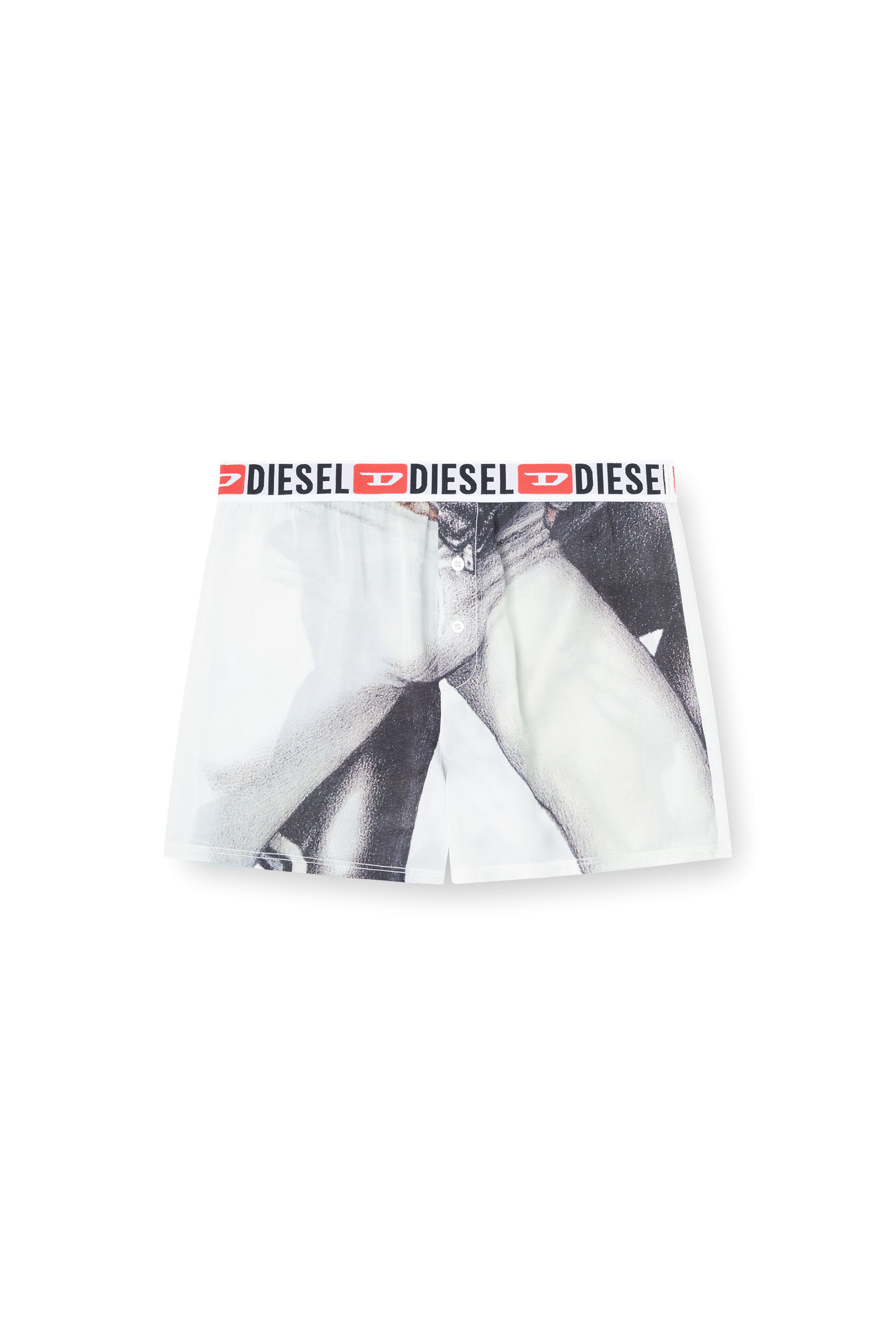 Diesel - PR-STARK, Herren Boxershorts mit Grafik-Print in Weiß - 4
