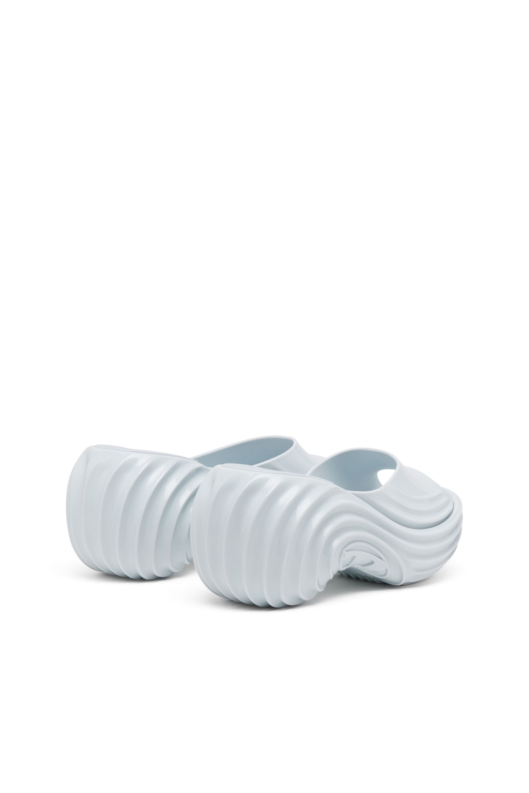 Diesel - MELISSA QUANTUM PLATFORM, Mule platform in Melflex&reg; Donna in Blu - 3