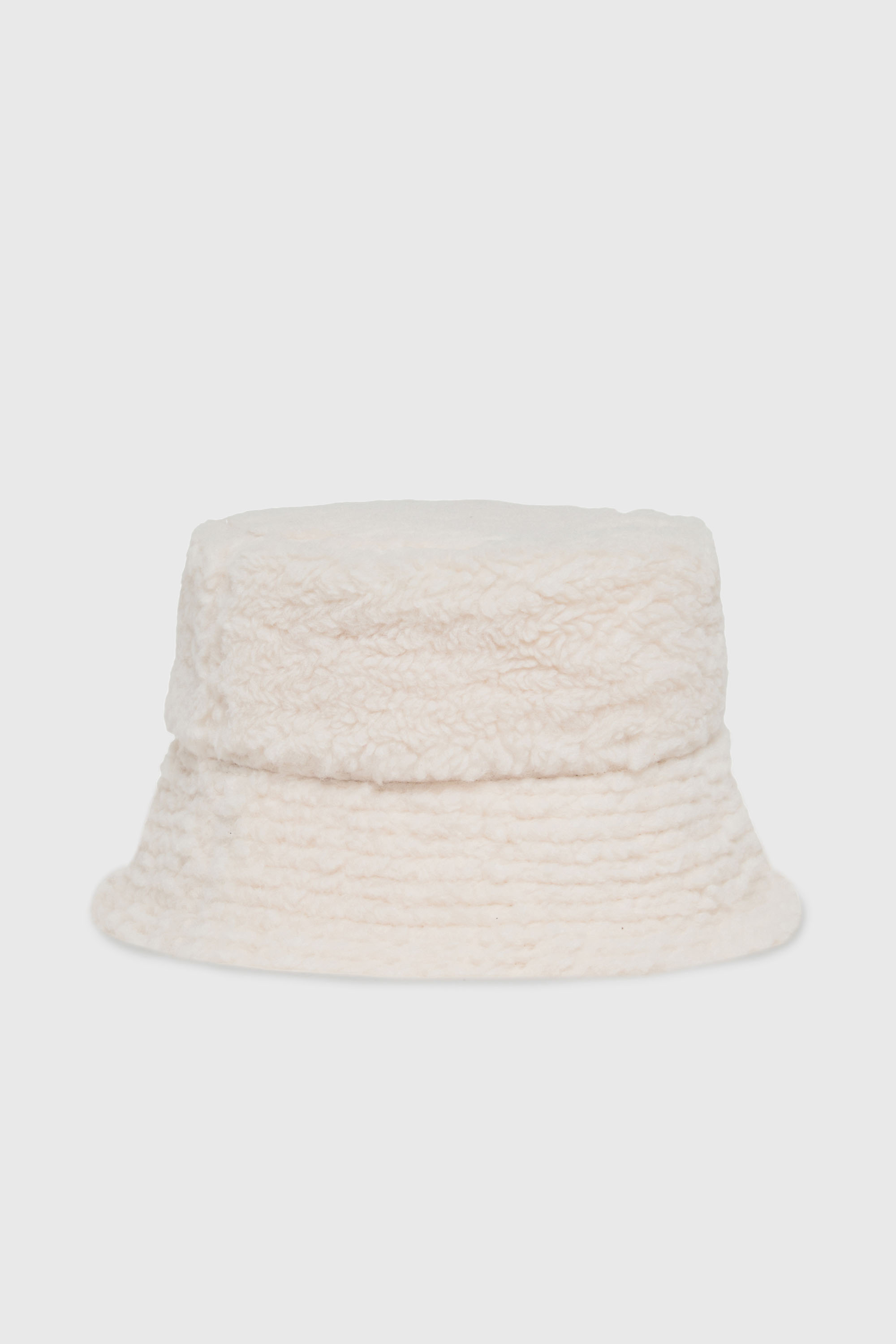 Diesel - FBONT, Bob bucket hat en tissu peluche doux Mixte in Blanc - 2