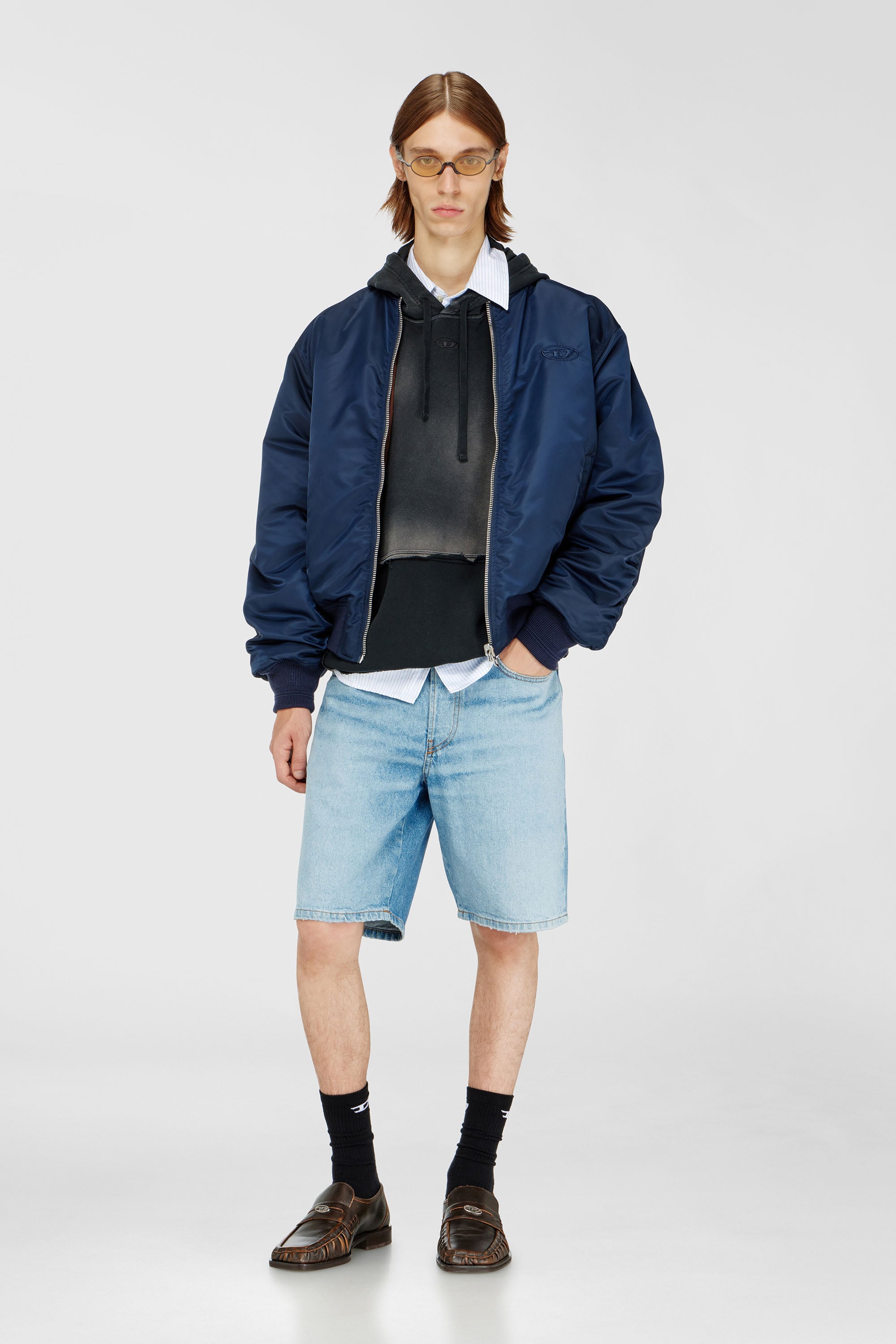 Diesel - REGULAR-SHORT, Short en denim Homme in Bleu - 1