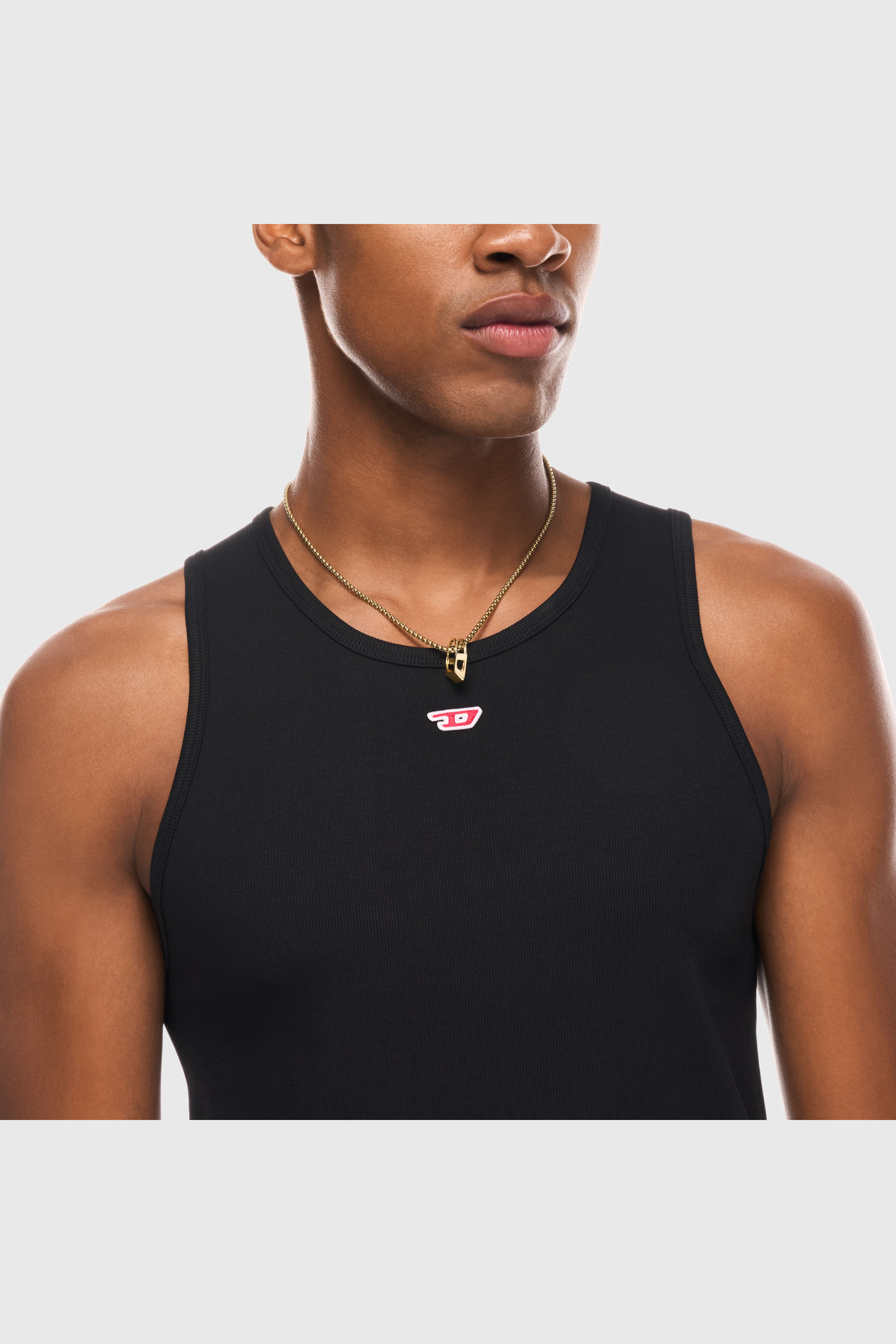 Diesel - DX1670710 JEWELLERY, Collana con pendente in acciaio inox Unisex in Oro - 4