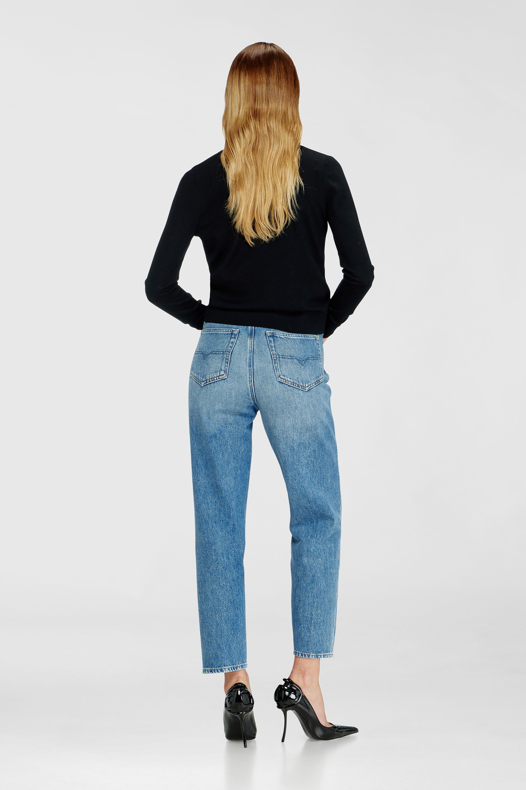 Diesel - Damen Regular Jeans 1981 D-Went 09Q07, Hellblau - 3