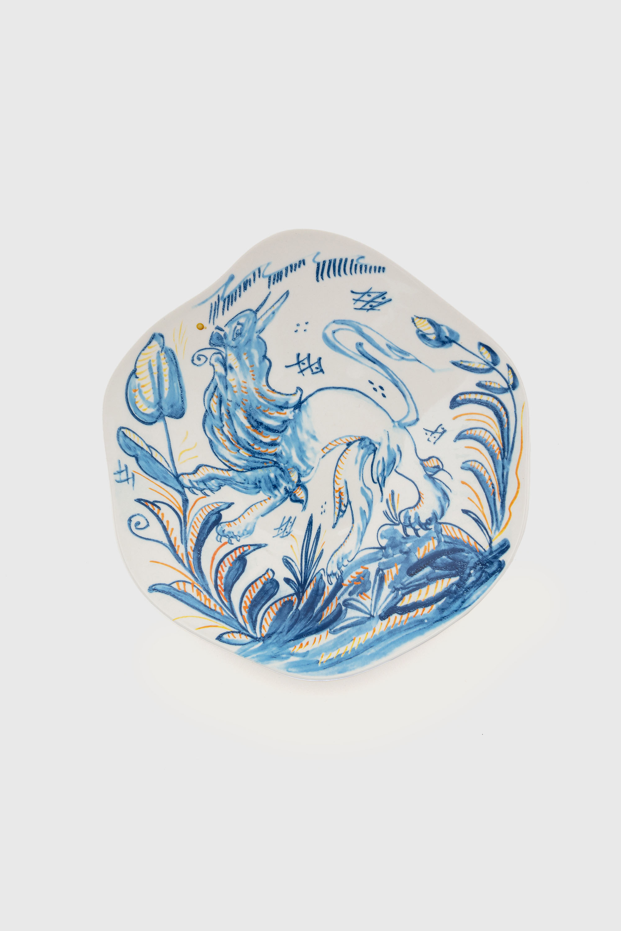 Diesel - 11225 SOUP PLATE IN PORCELAIN "CLASSIC O, Piatto fondo in porcellana Unisex in Multicolor - 1